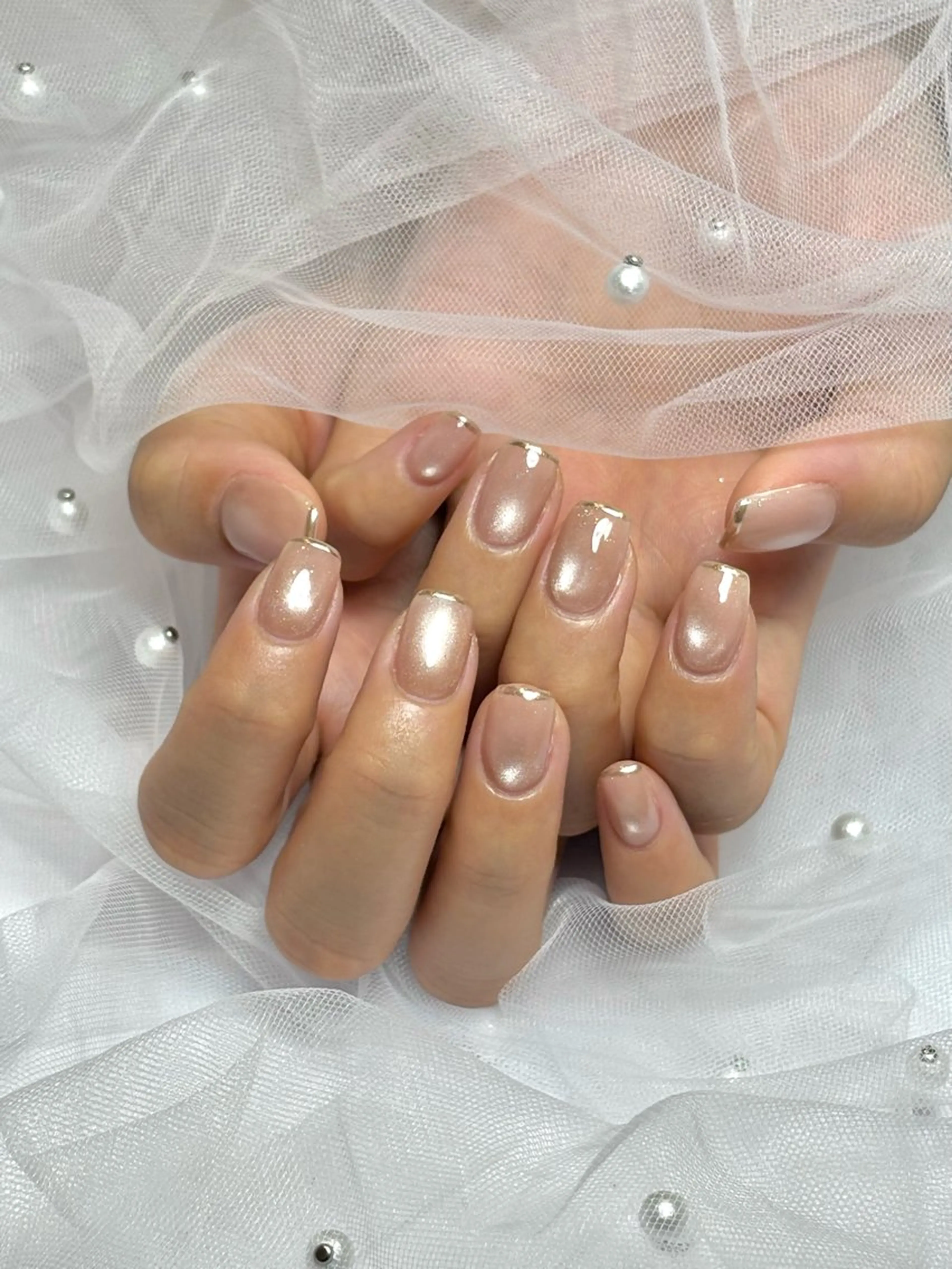 ネイル ミラーネイル ハンドネイル アイカール Saekaのネイルデザイン