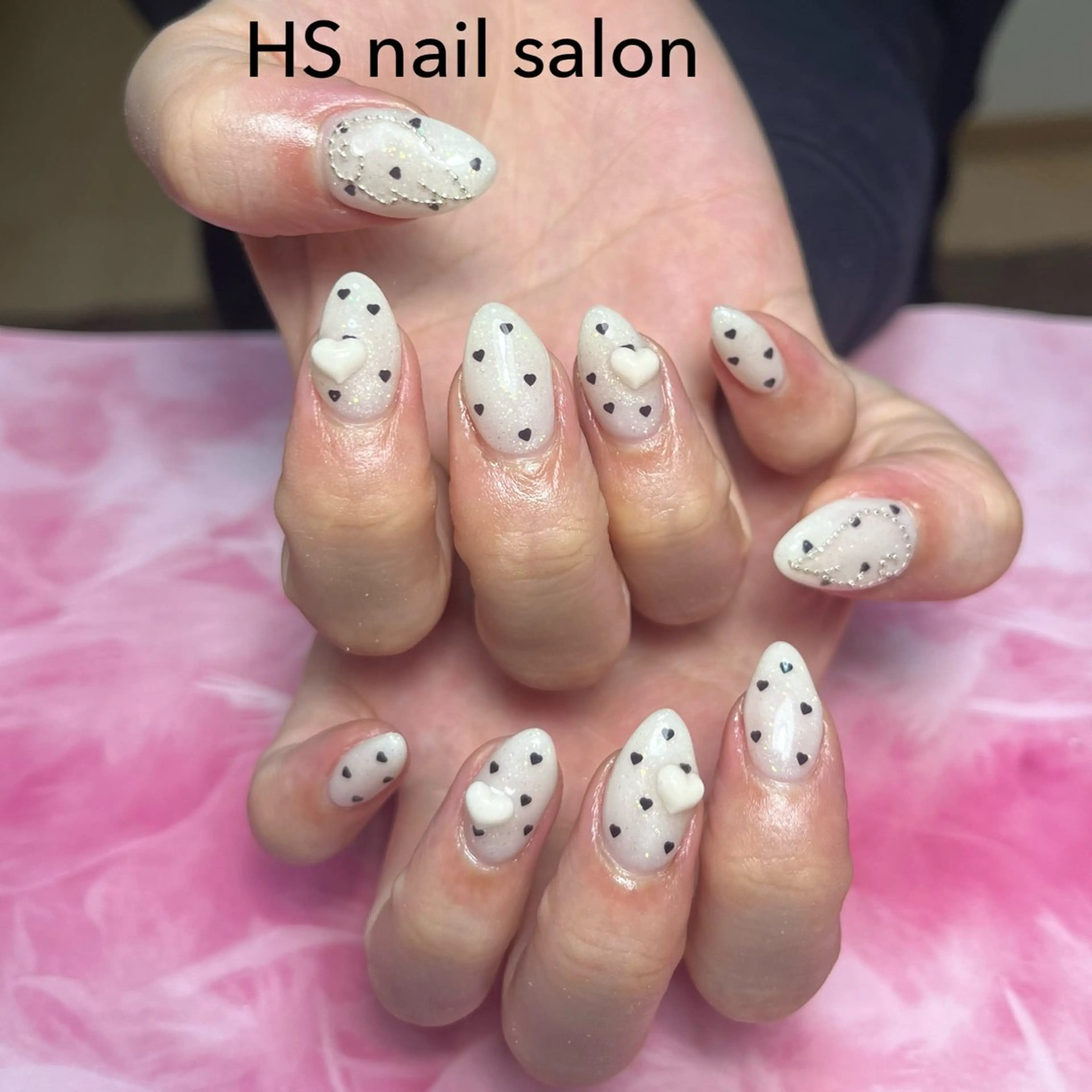 ミディアム ハンドネイル hs nail salonのネイルデザイン