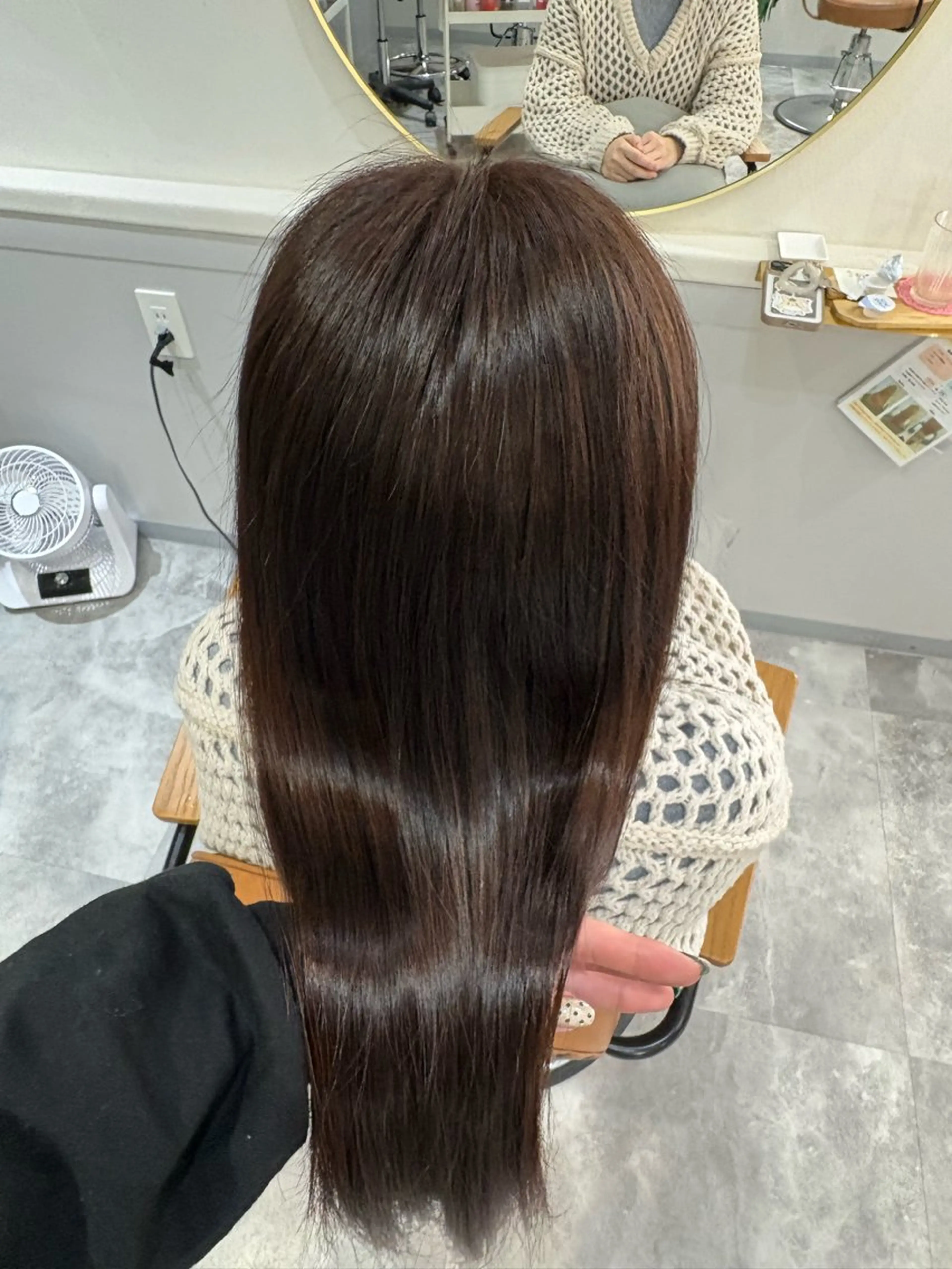 セミロング ヘアカラー 似合わせカット/ コトミのヘアスタイル