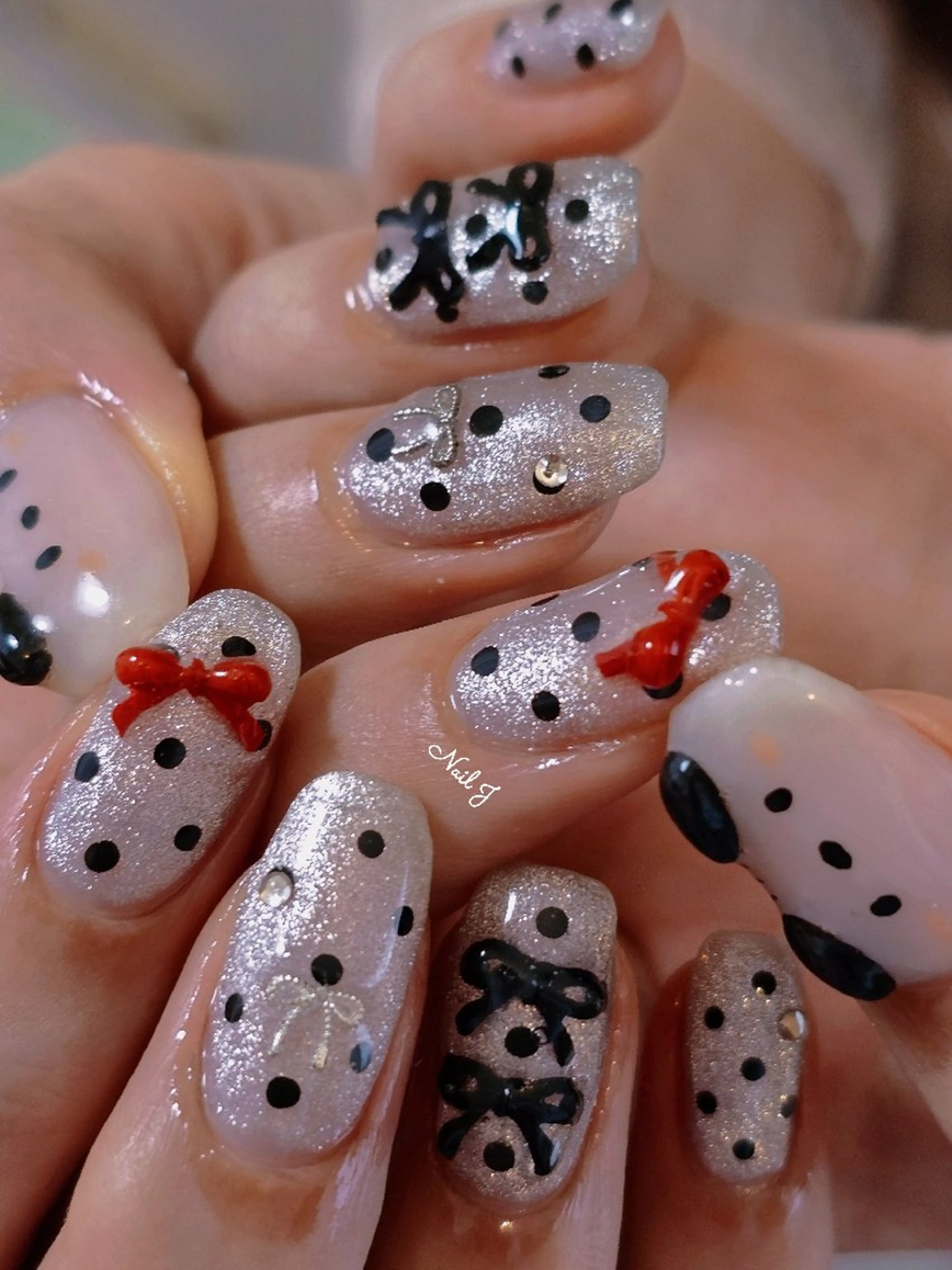 ネイル 韓国ネイル 持ち込み ハンドネイル Nail Jのネイルデザイン