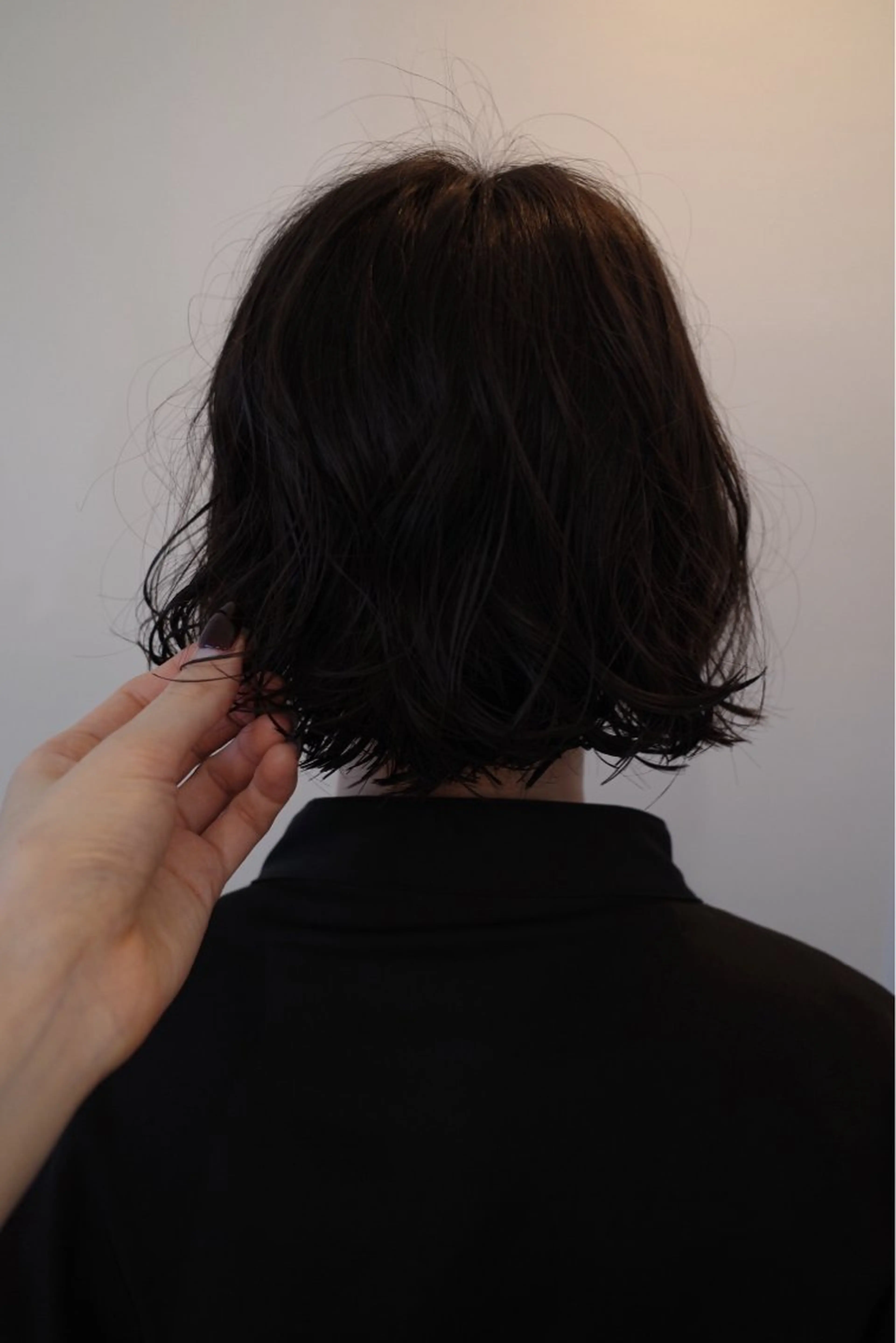 ショート パーマ 小長谷 夕菜のヘアスタイル