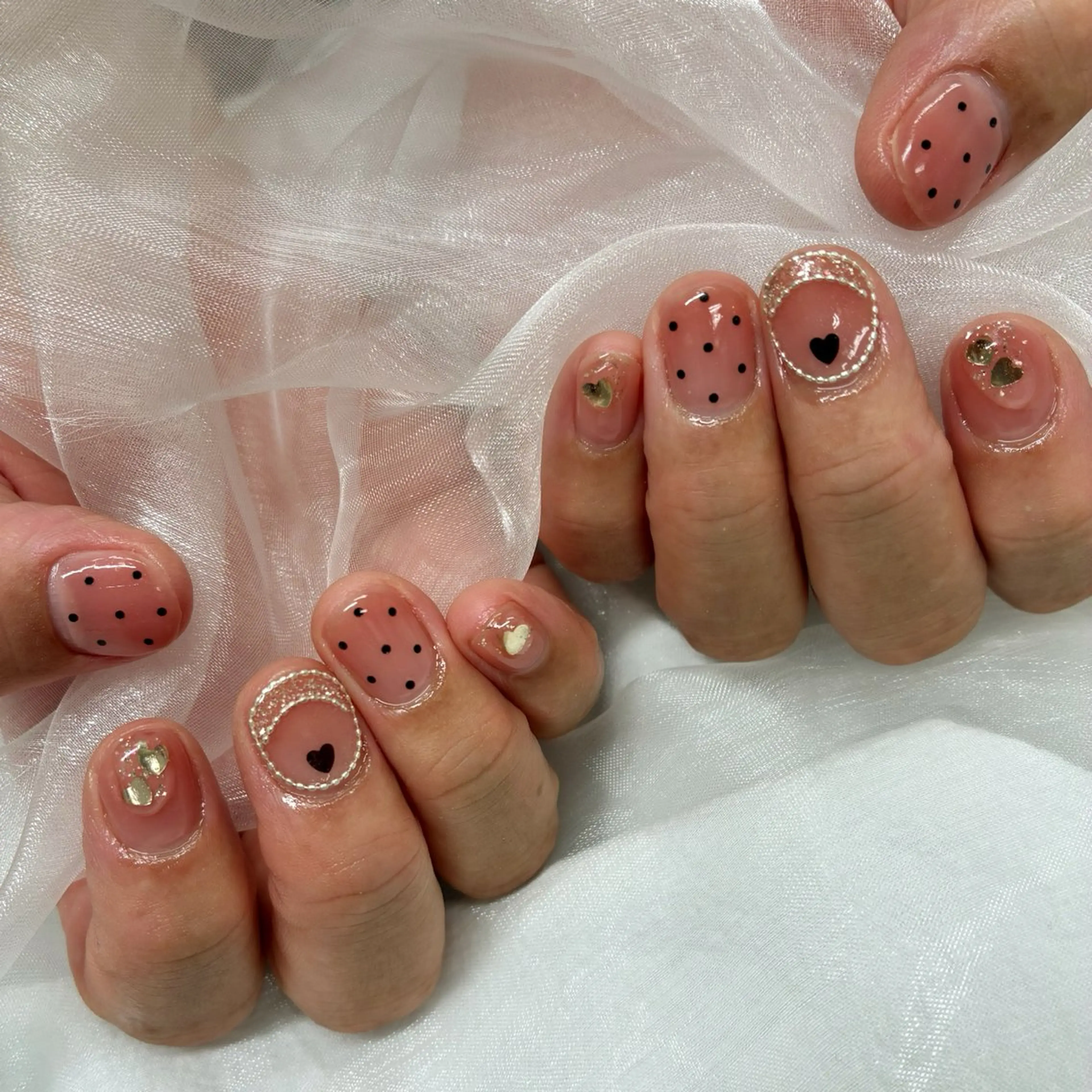 ネイル ショートネイル Latte mihoのネイルデザイン