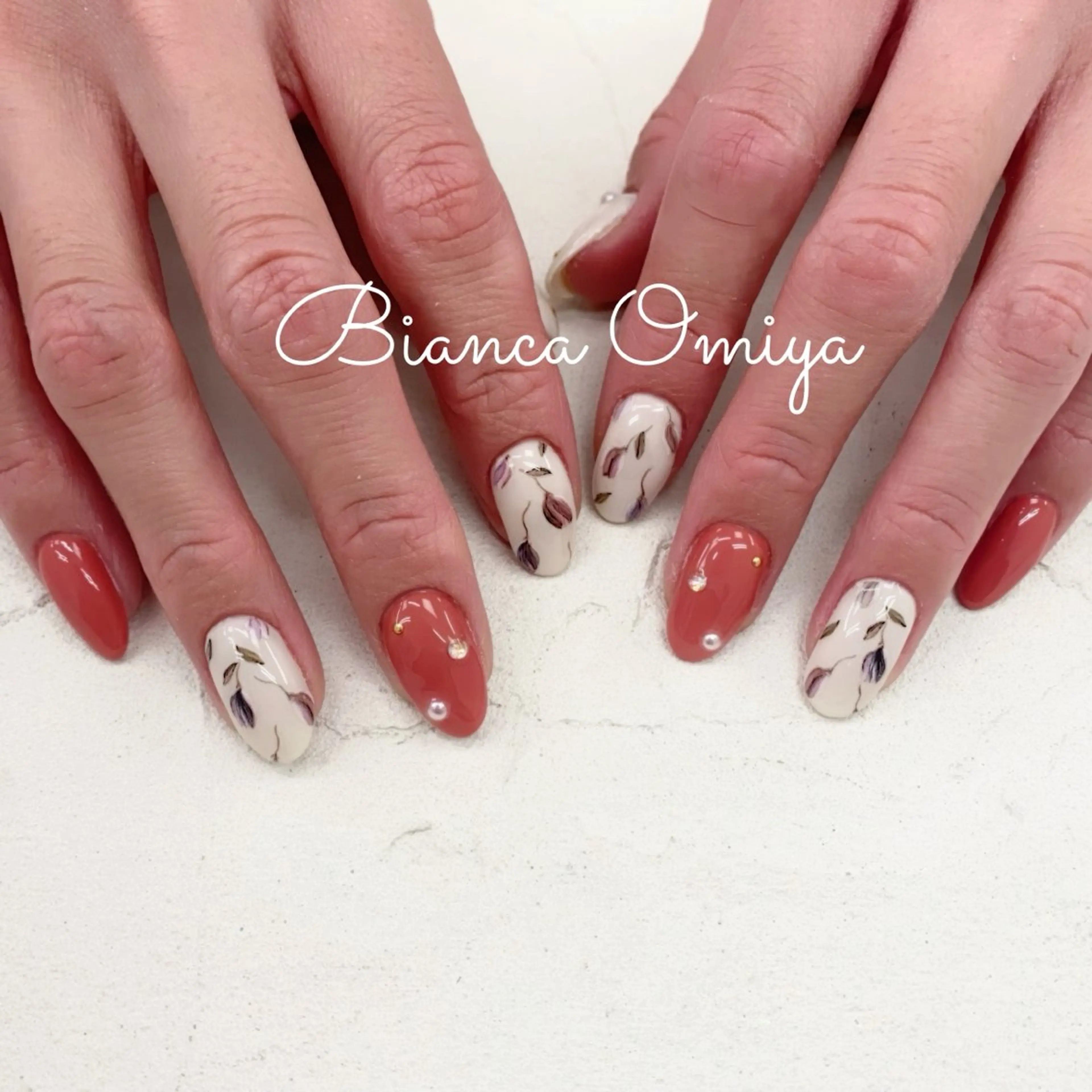 ネイル ハンドネイル Bianca大宮店 上野のネイルデザイン