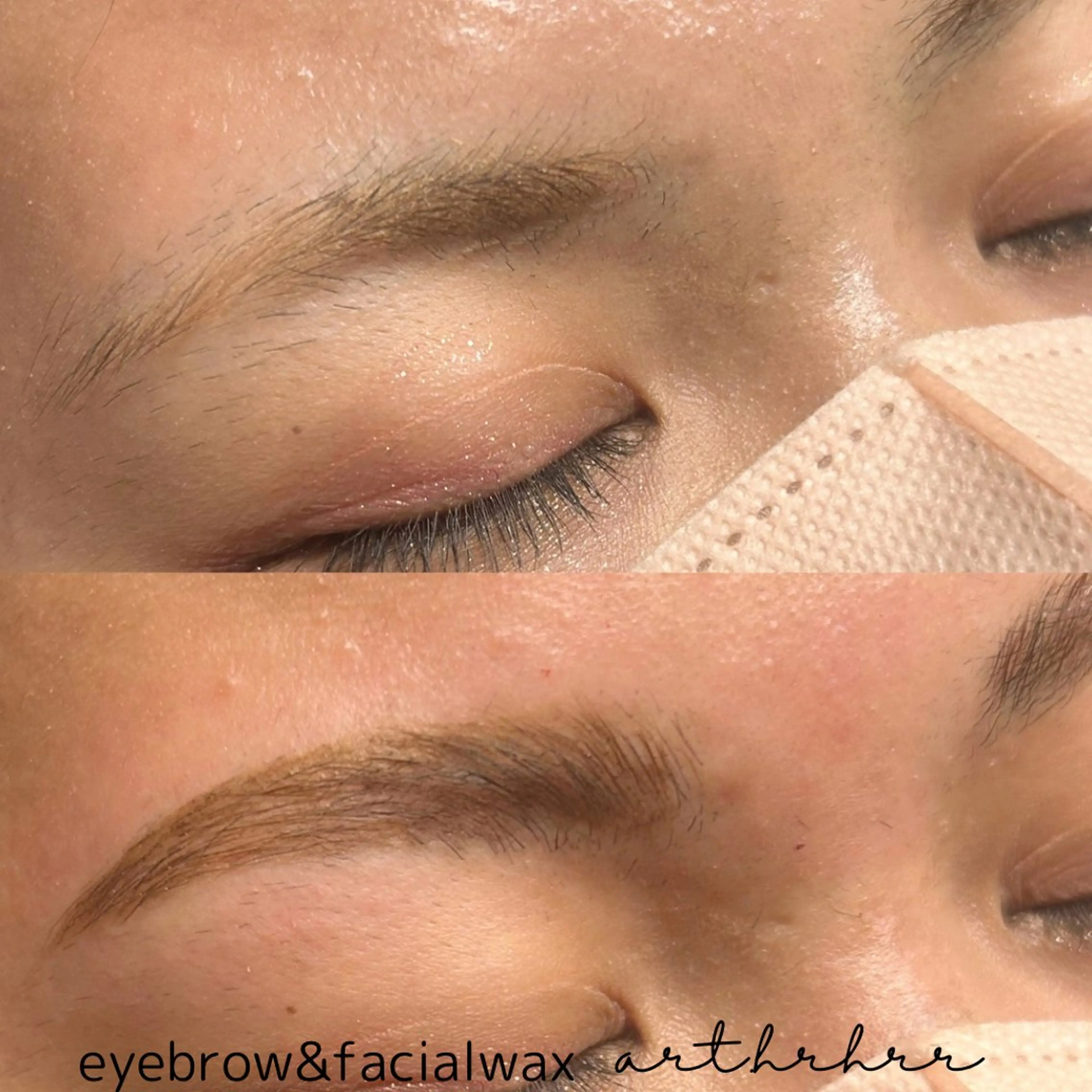 メンズ アイブロウ メンズパーマ ハリウッドブロウリフト メンズアイブロウ 眉毛ワックス脱毛 HBL眉毛&フェイス WAX専門ハルヒラリの眉毛・アイブロウイメージ