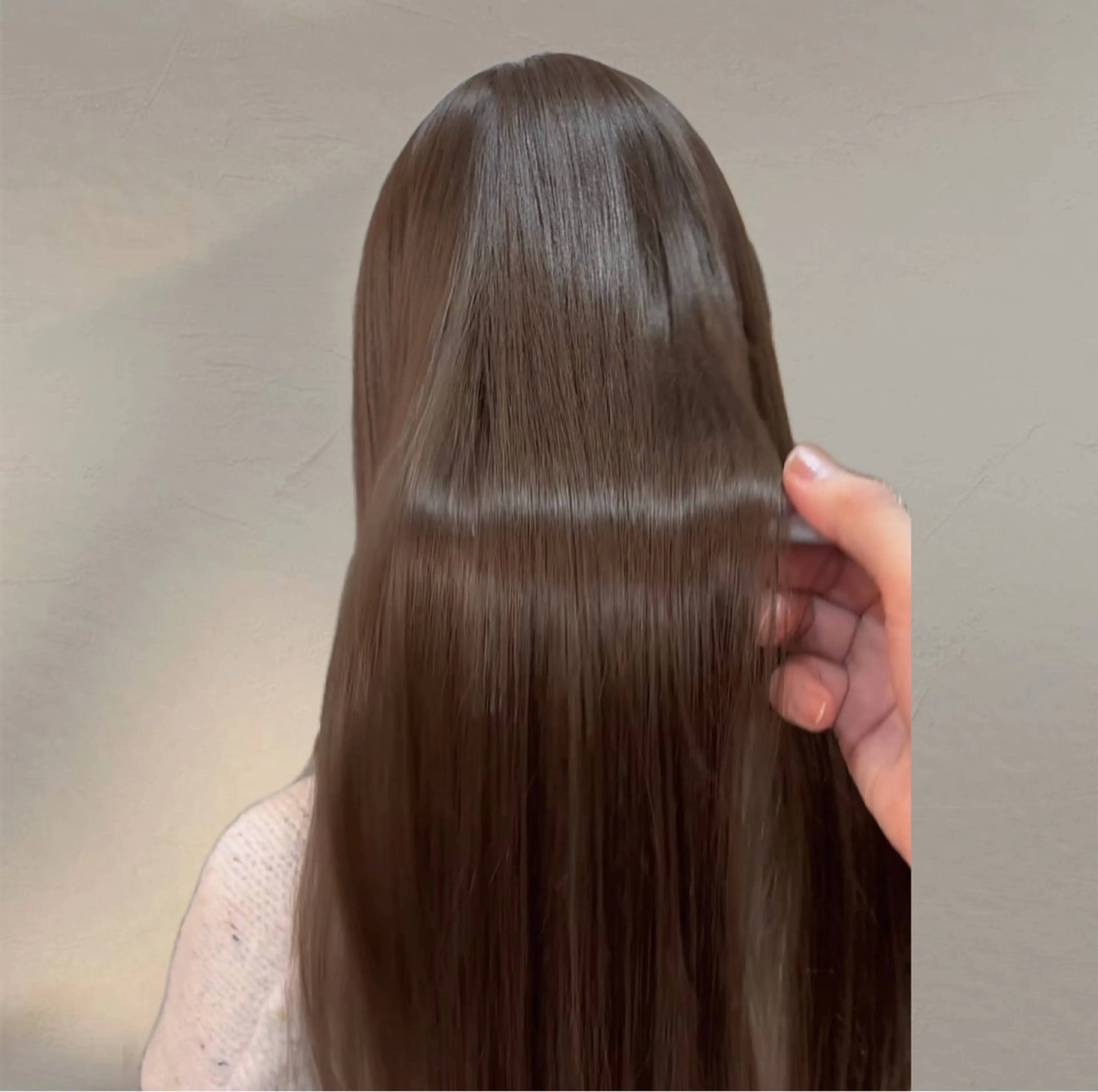 【✨潤いup🫧髪の痛みを最大限ケア✨】髪質改善ケアカラー + 毛髪洗浄marbb + hydraid + Rezoの写真