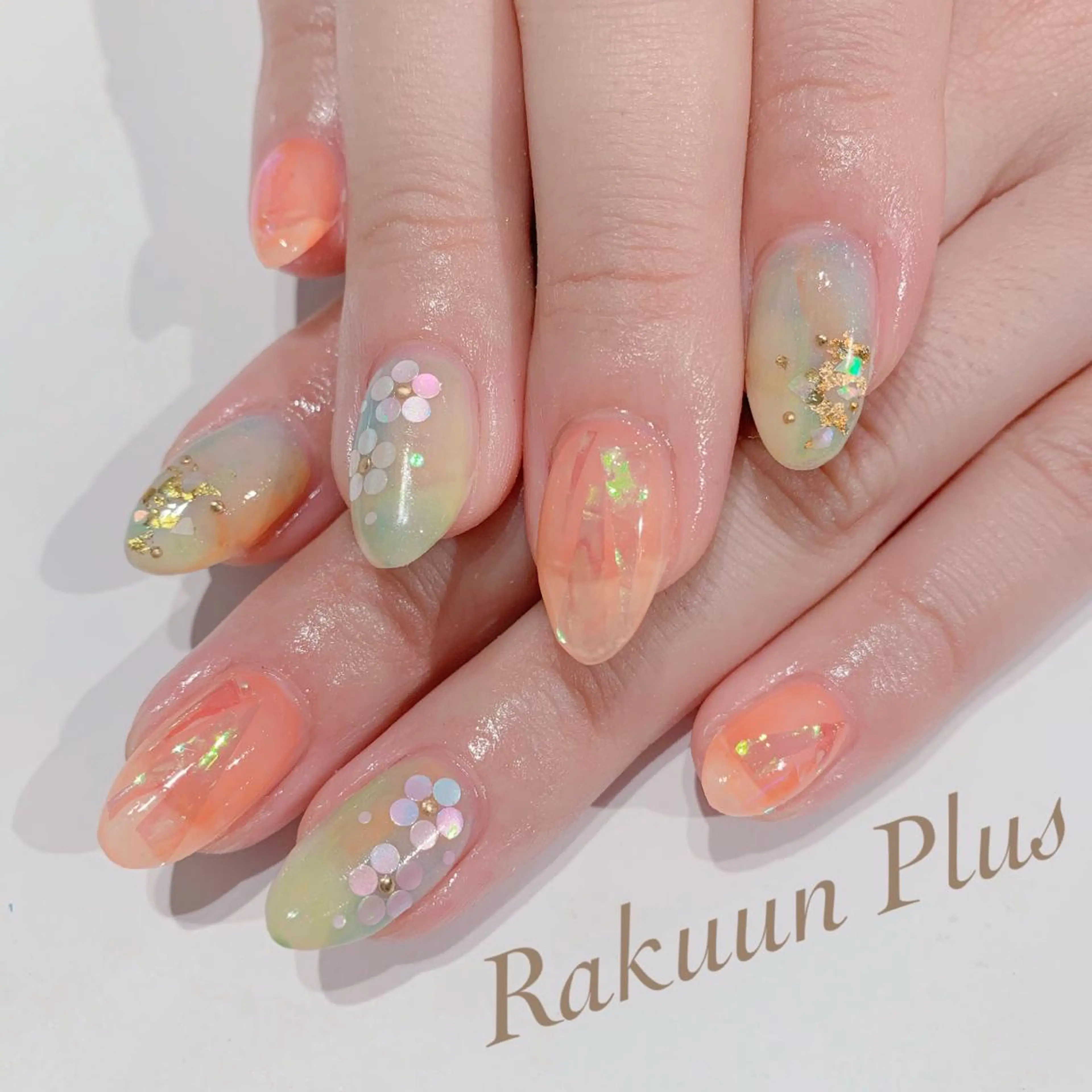 ネイル 持ち込み 9:00〜受付可能♪ Rakuunのんのネイルデザイン