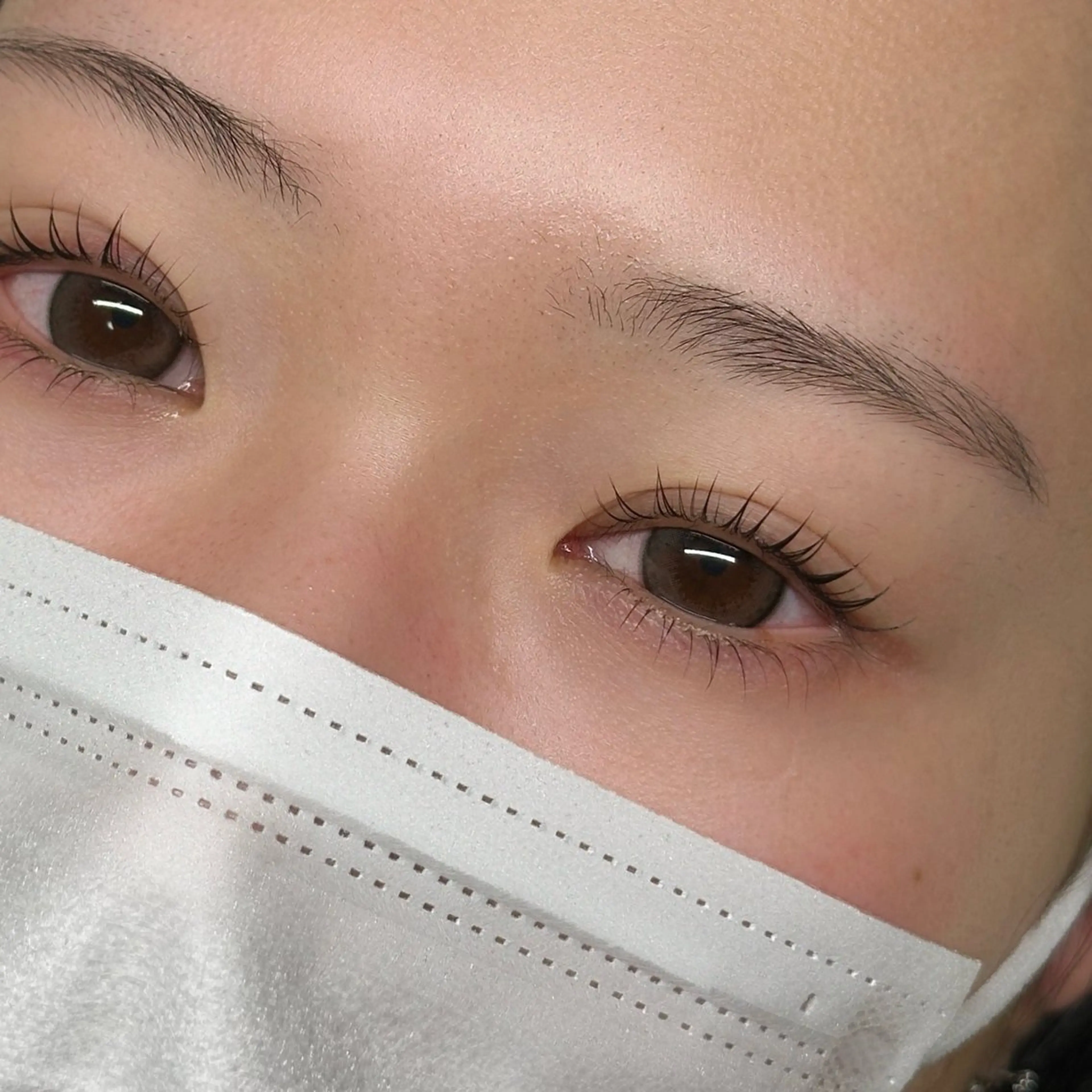 マツエク・マツパ 下まつげエクステ 一重×まつ毛パーマ マツパ viii ヴィーのマツエク・マツパデザイン