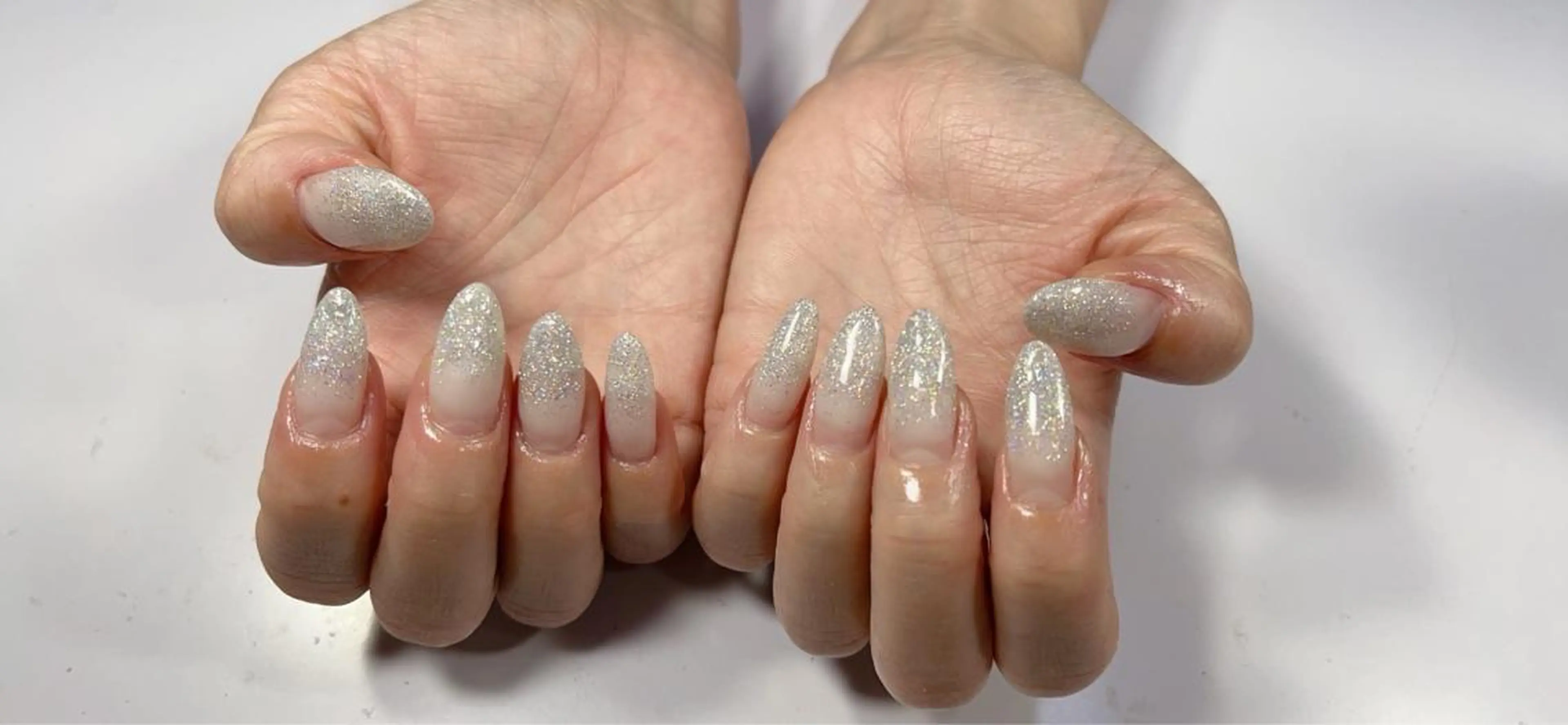 ネイル 長さ出し ワンカラーネイル ネイルサロン ロア旧ジョリーのネイルデザイン