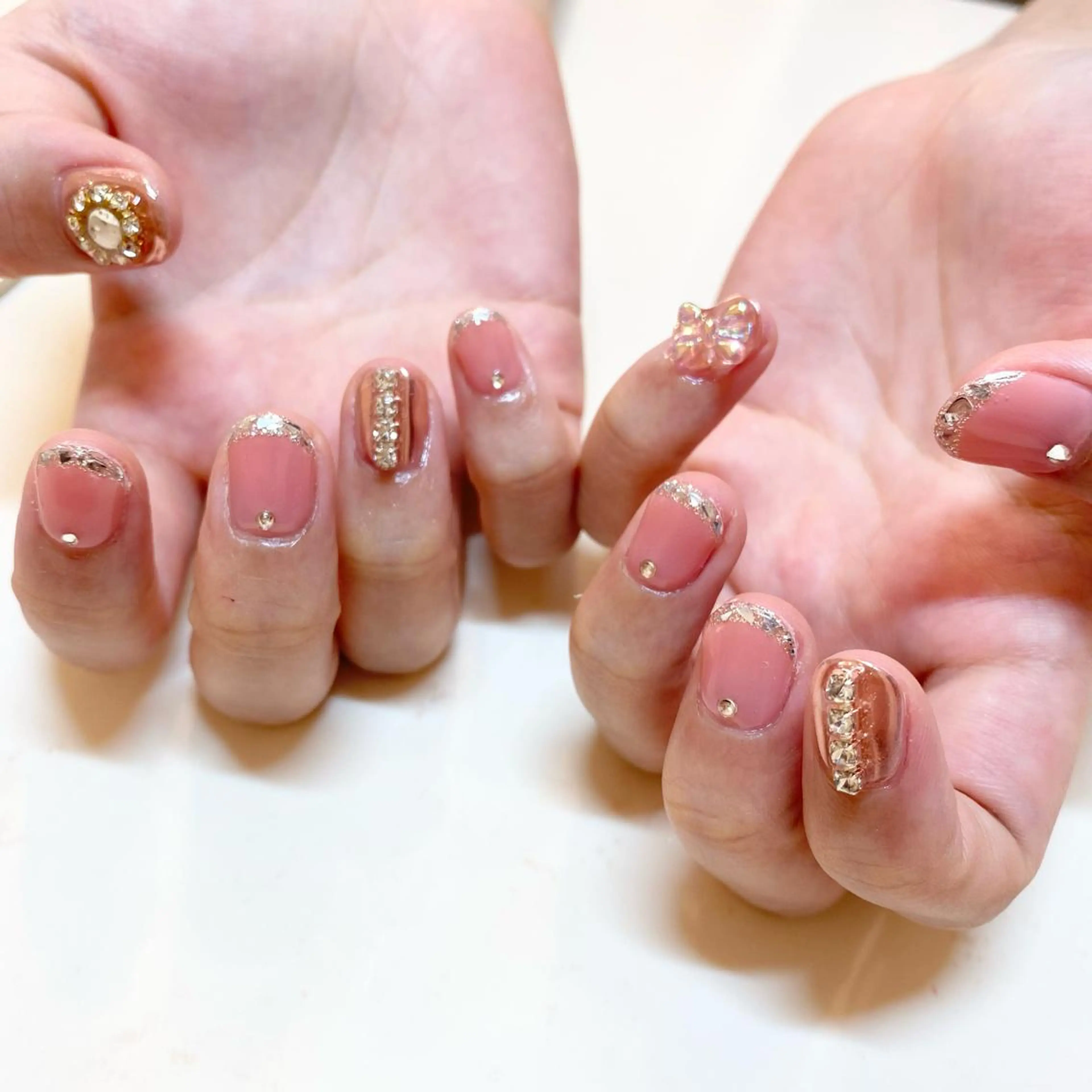 ネイル ハンドネイル 藤原 みゆのネイルデザイン