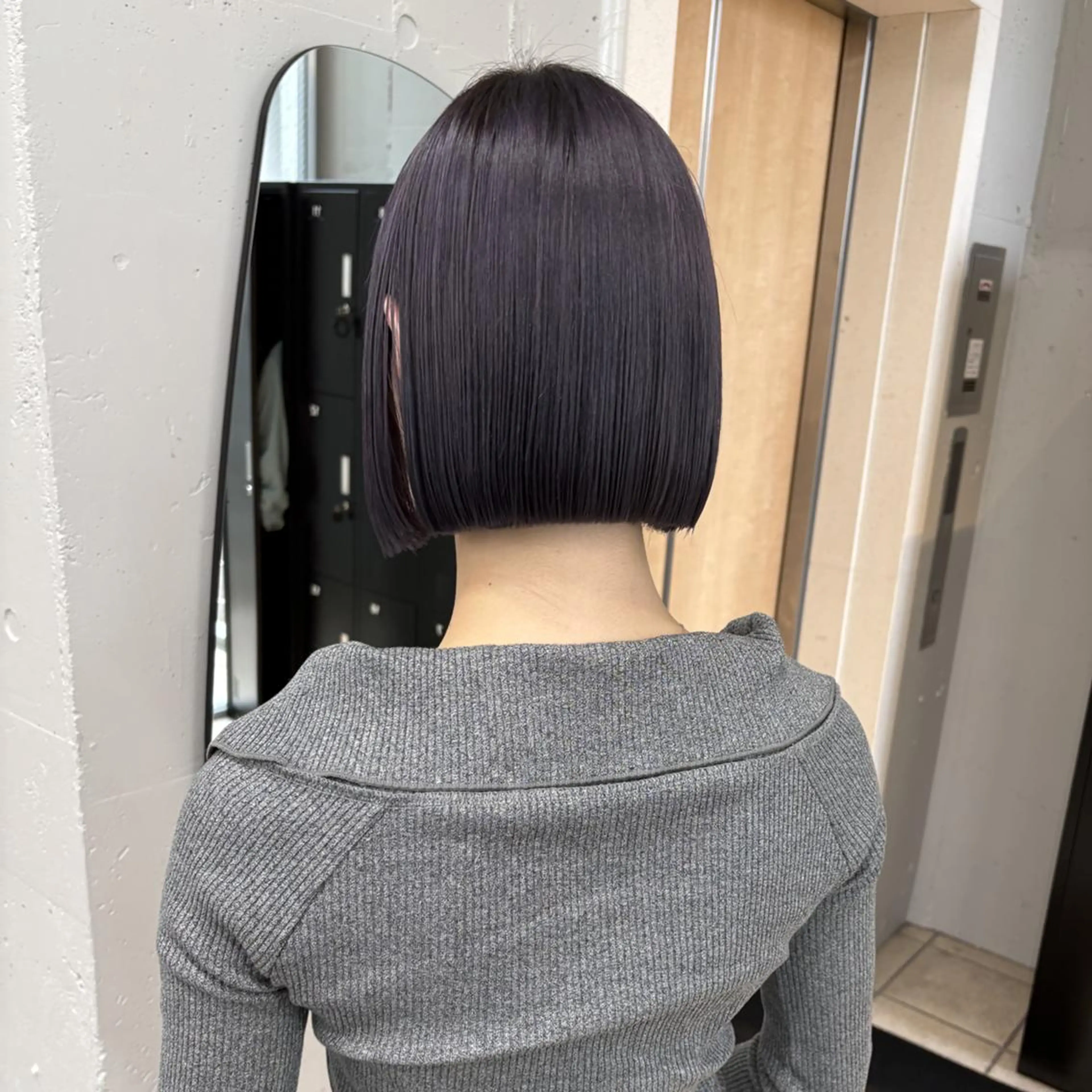 カラー ショート 透明感カラー グレージュ ラベンダーカラー ラベンダーグレージュ ラベンダーグレー ヘアカラー トリートメント 韓国ヘア♡🇰🇷 暖色♡透明感カラー✨のヘアスタイル