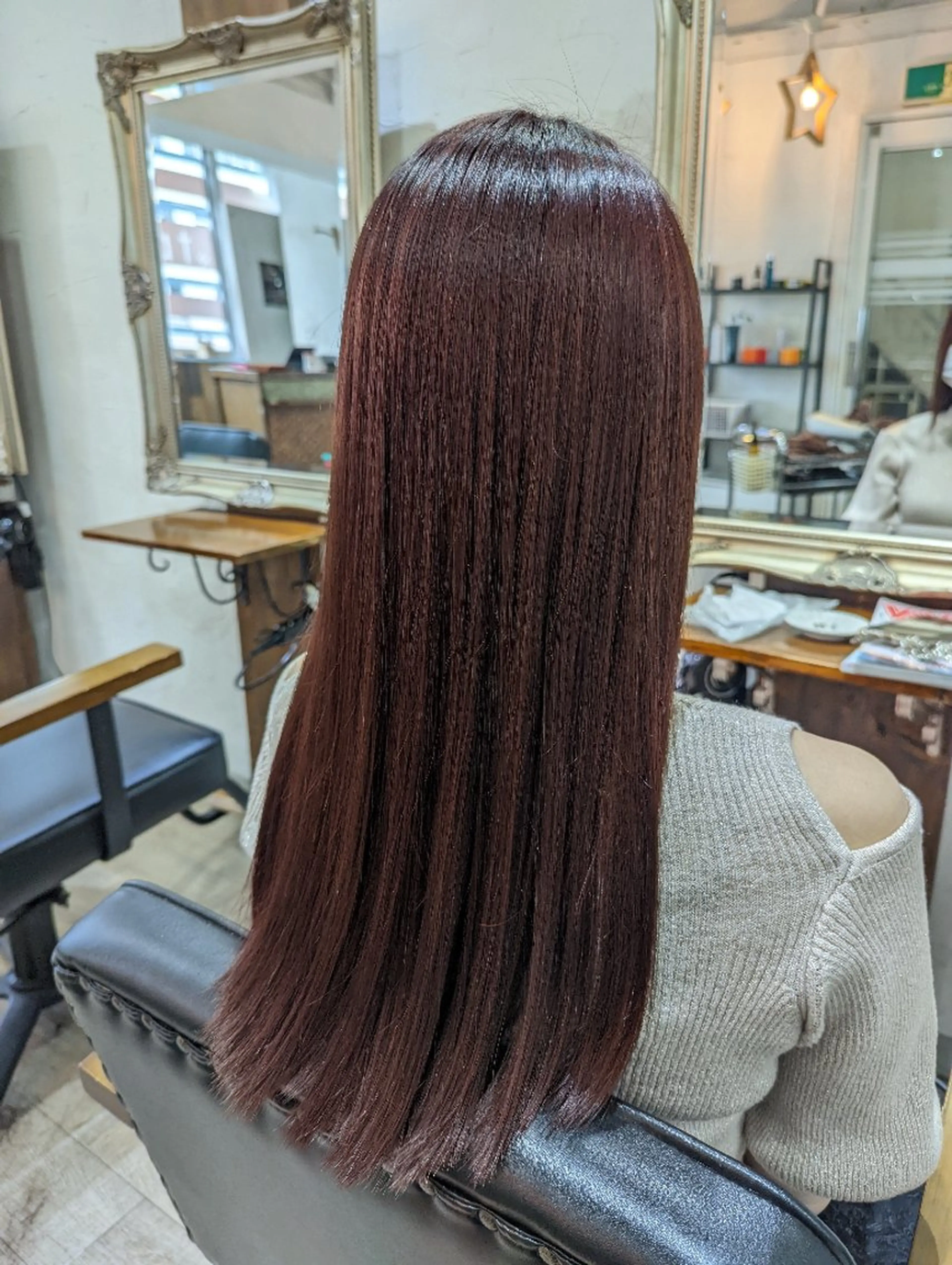 ロング カラー ヘアカラー トリートメント bathair  所属・bathair 持田侑祐のヘアスタイル