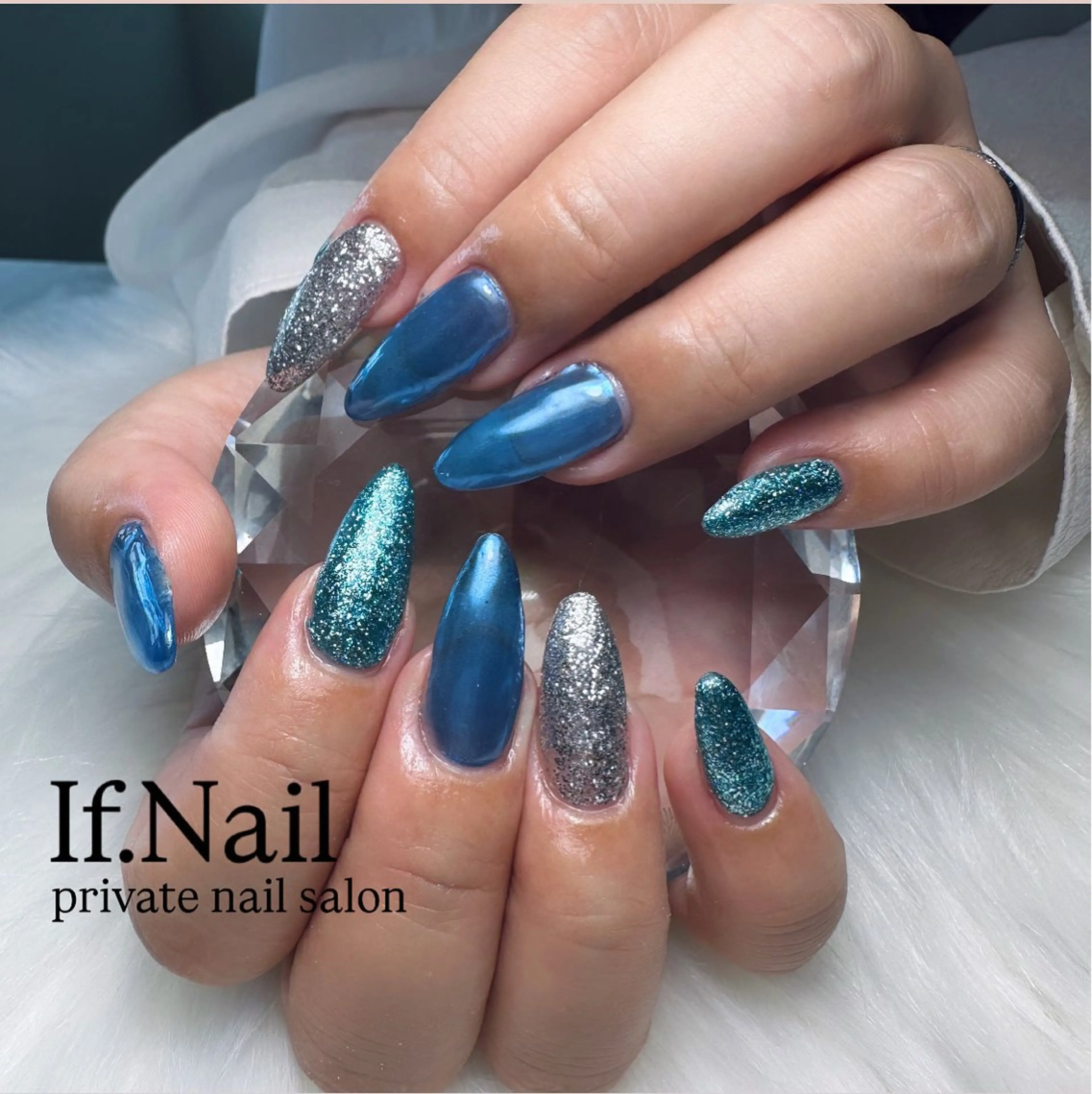 ネイル ミラーネイル ハンドネイル If Nailのネイルデザイン