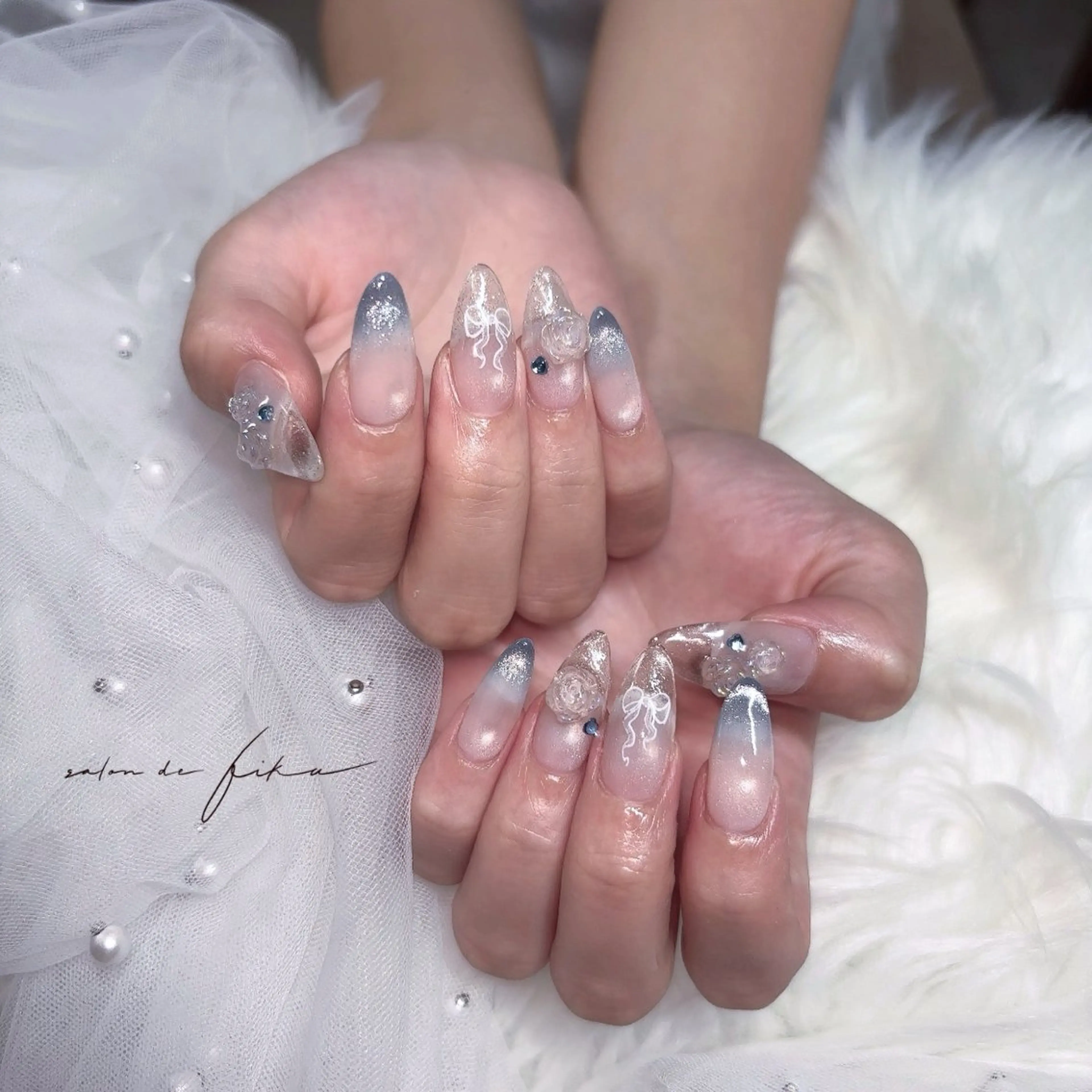 ネイル クリアネイル ハンドネイル ayano 【パラジェル取扱店】のネイルデザイン