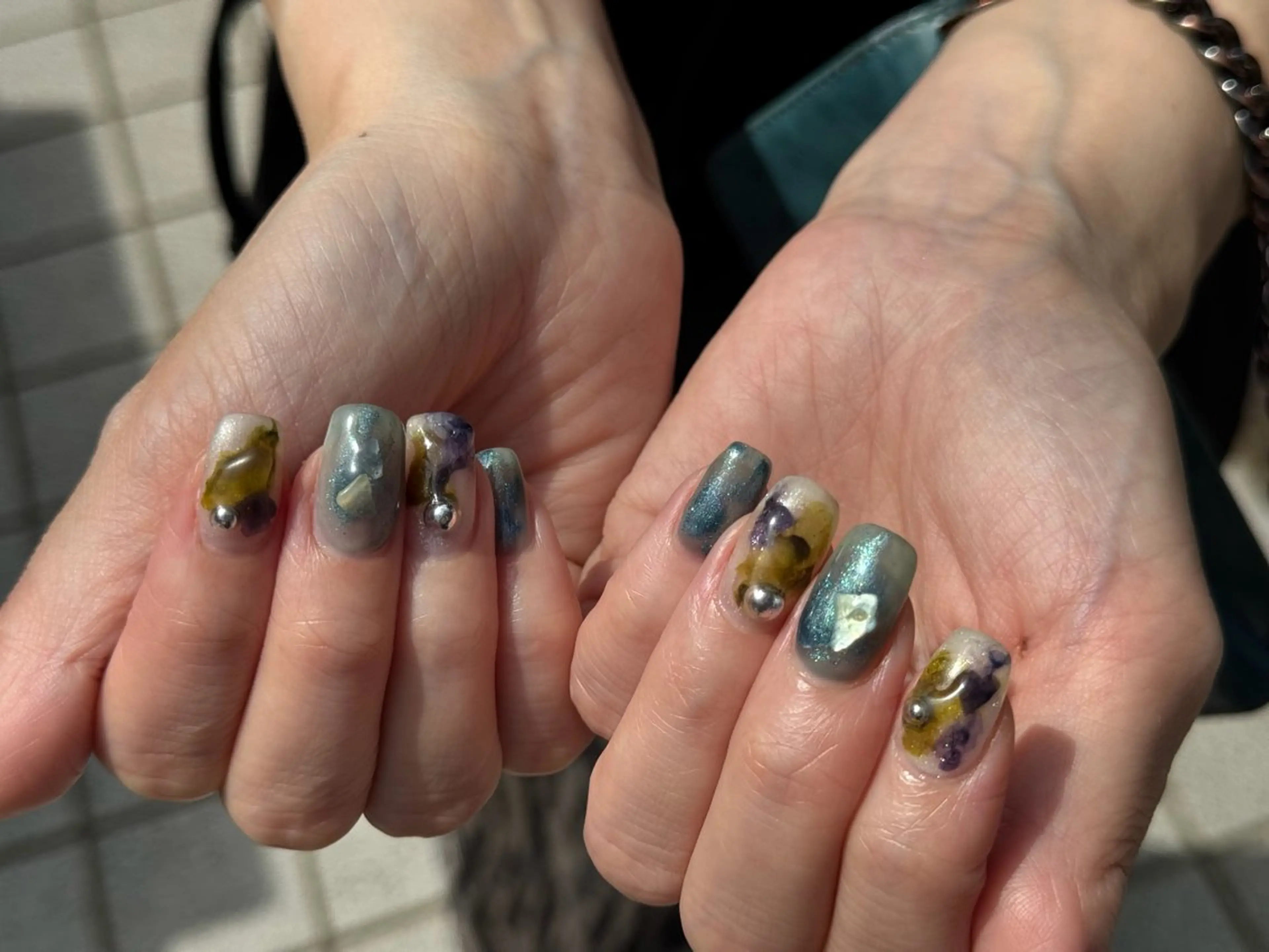ネイル アートネイル ニュアンスネイル Irinail Irinailのネイルデザイン