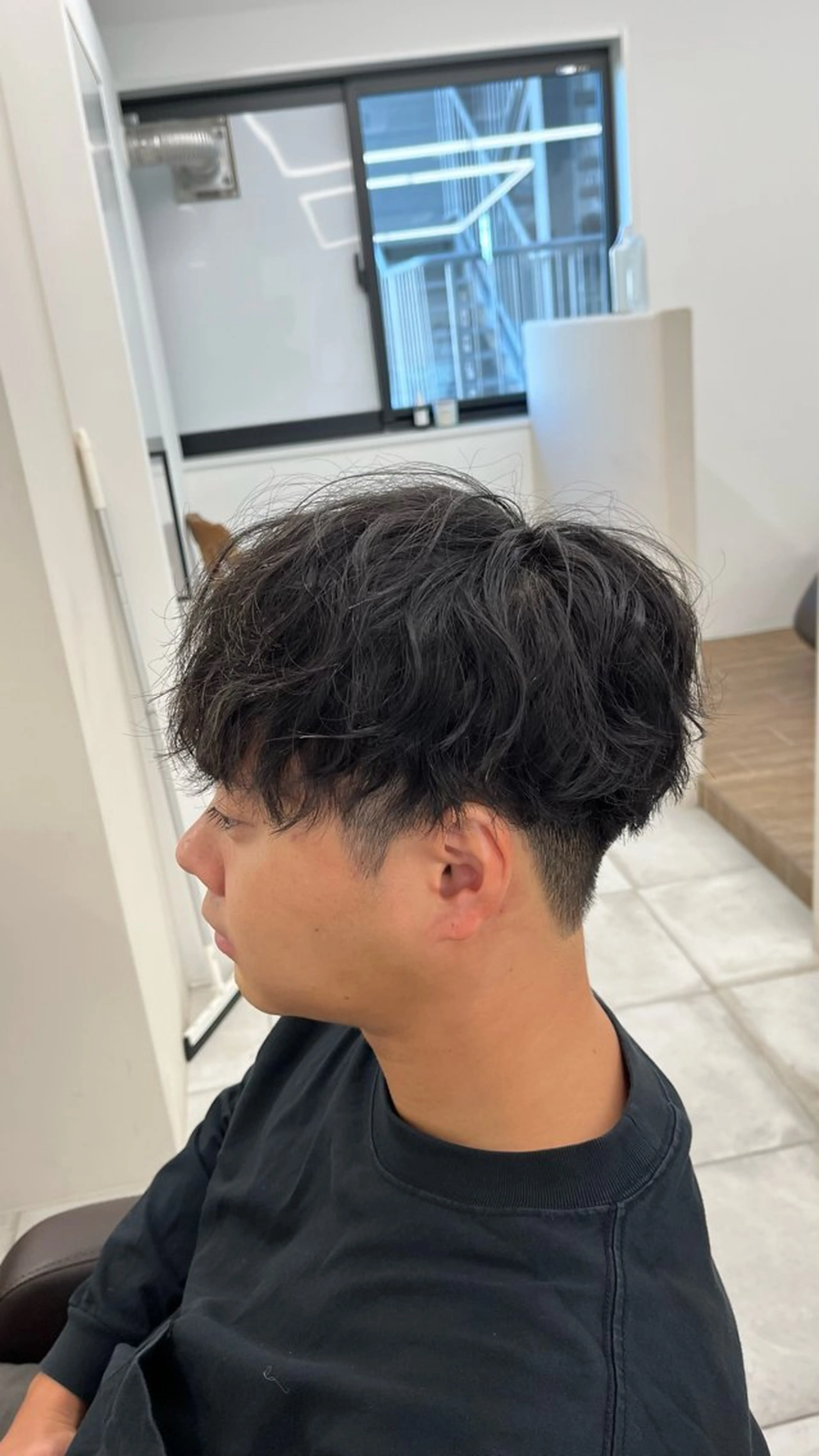 ショート パーマ メンズ 🏆メンズヘア特化 🥇代表りんぺーのヘアスタイル