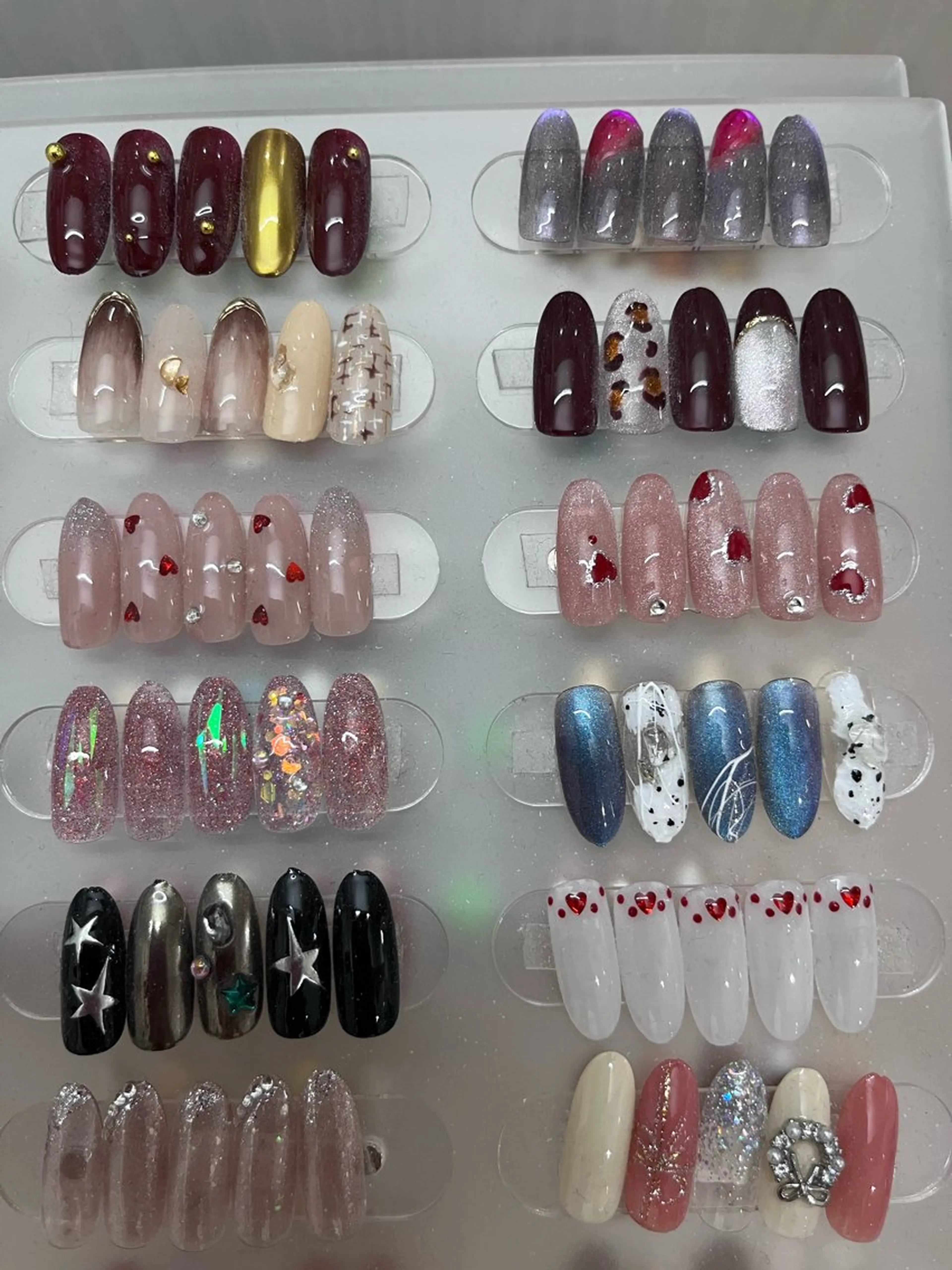 ネイル ハンドネイル MoonNail ユリ🌸のネイルデザイン