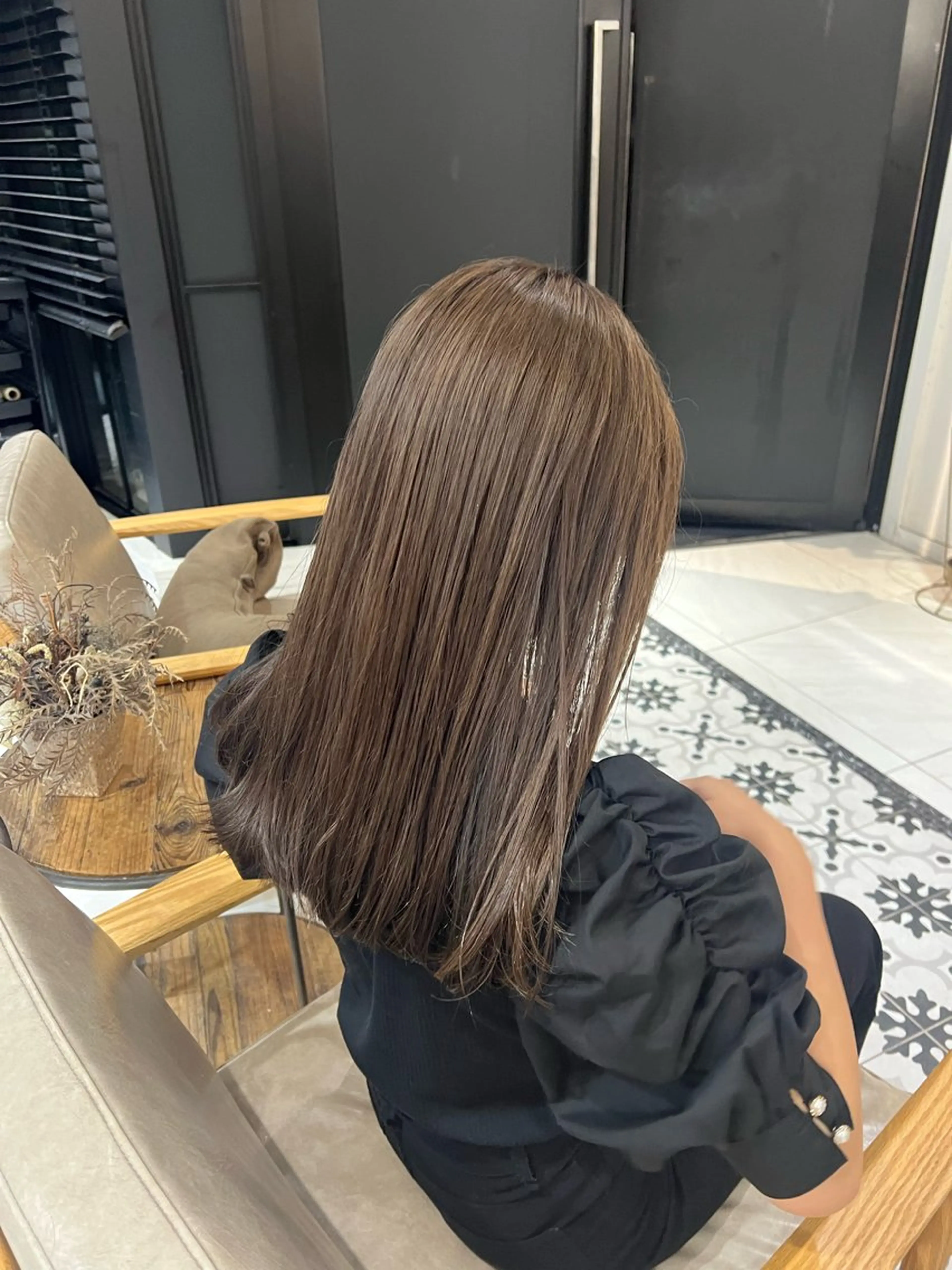 大人可愛い🪞✨似合わせcut✂️＋透明感color♡の写真