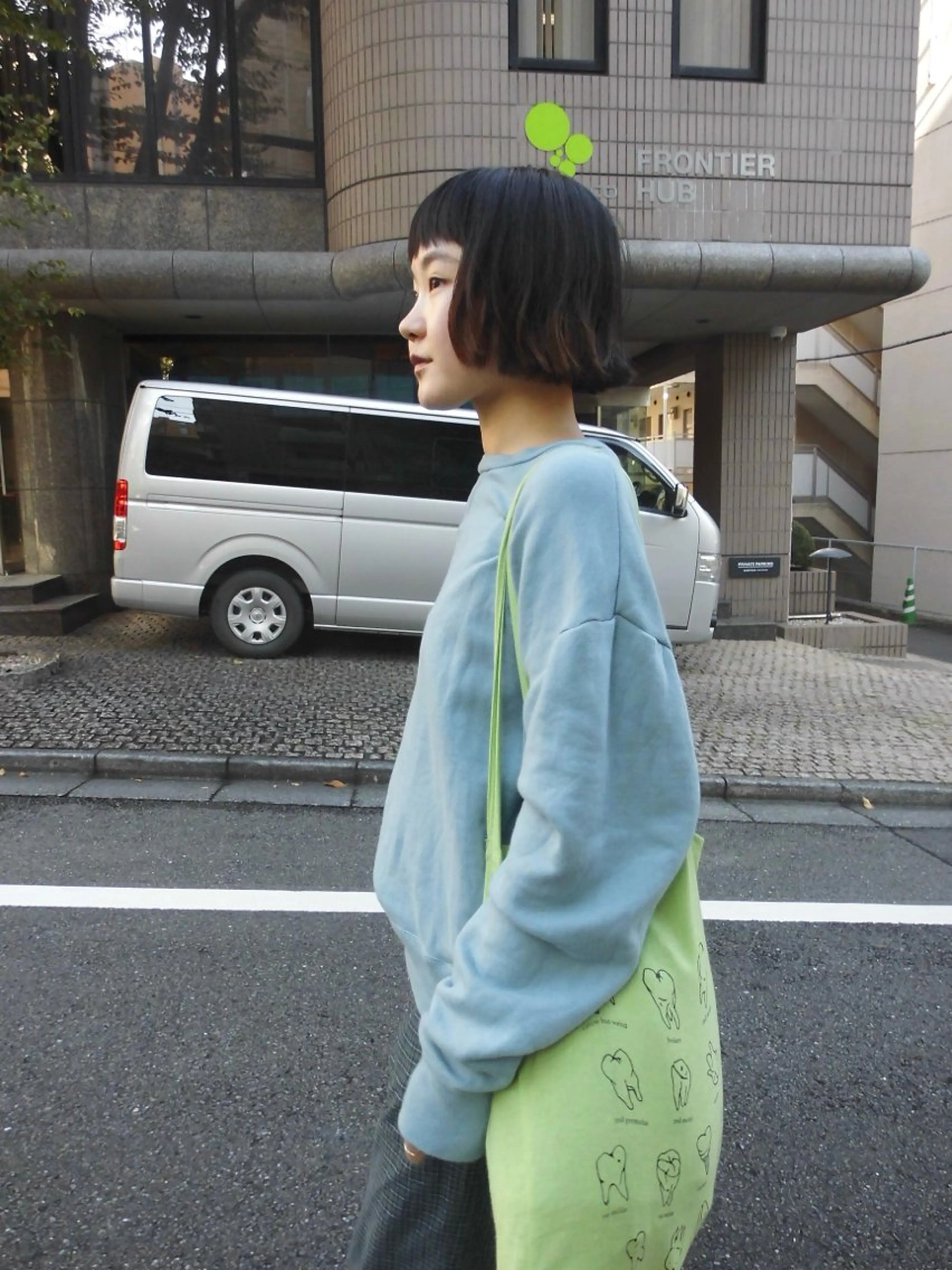 ショート ボブ 似合わせカット miumiu/恵比寿 カットモデル募集のヘアスタイル