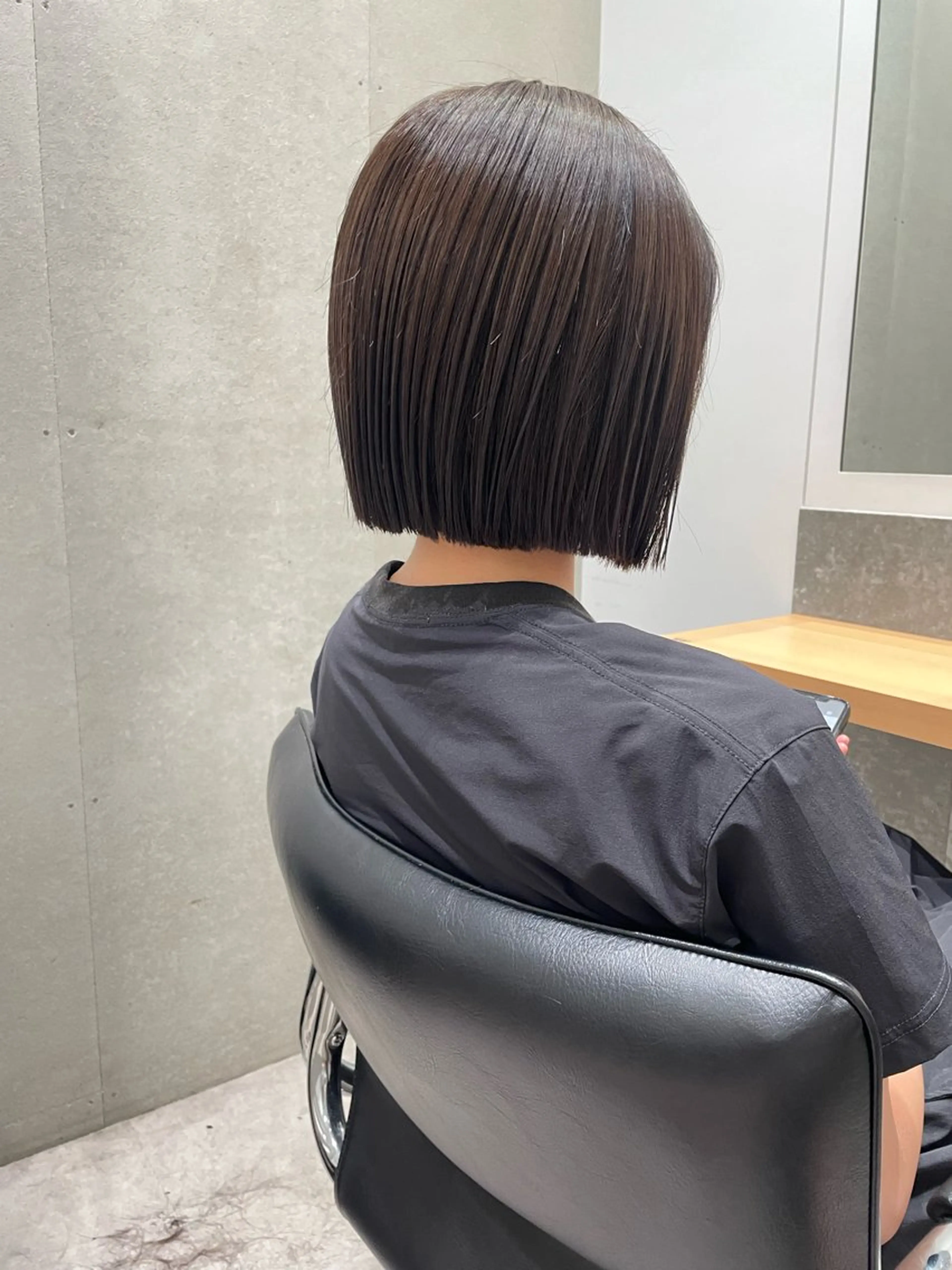 ミディアム カラー 小坂 郁美のヘアスタイル