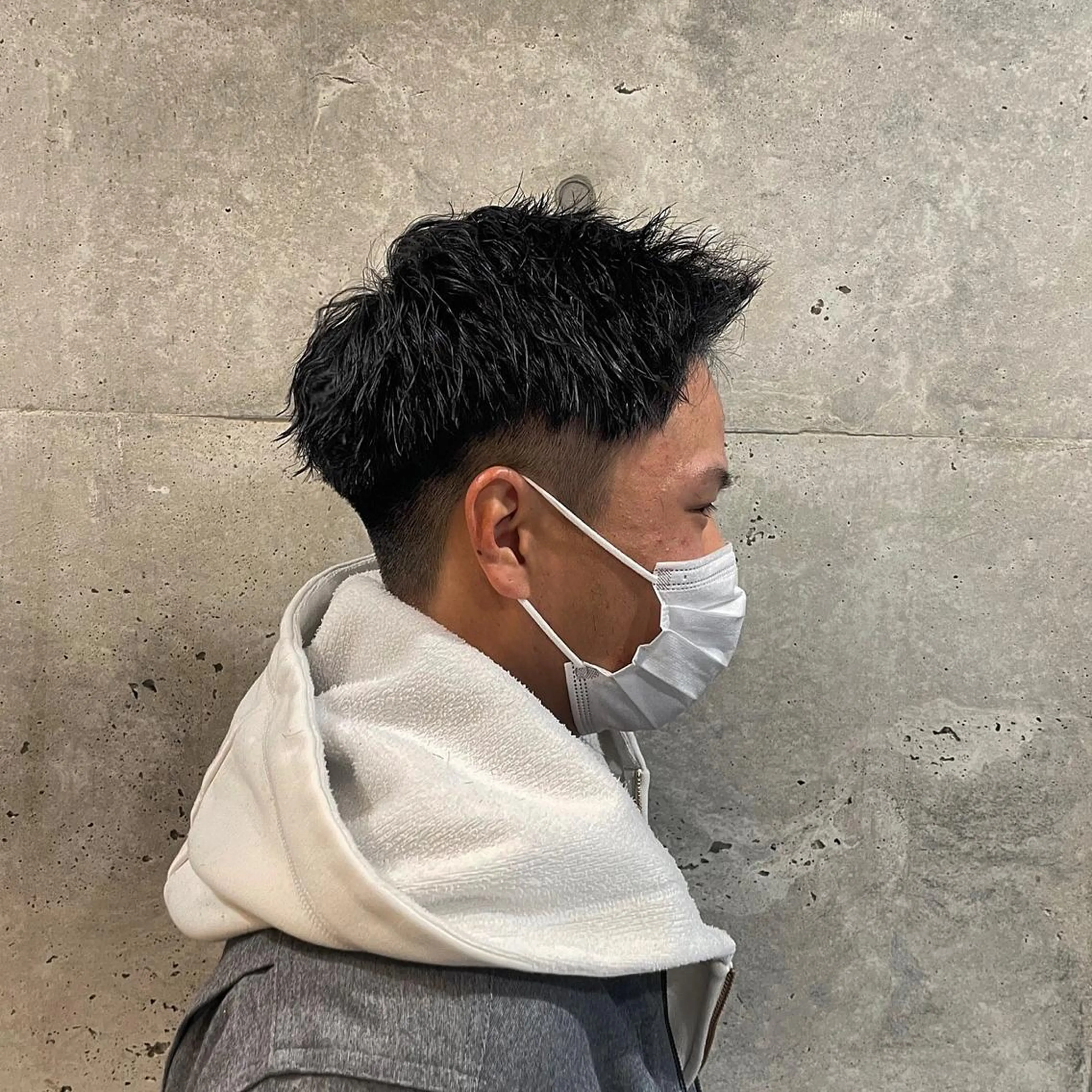 メンズ Ryo 難波 メンズサロンのヘアスタイル