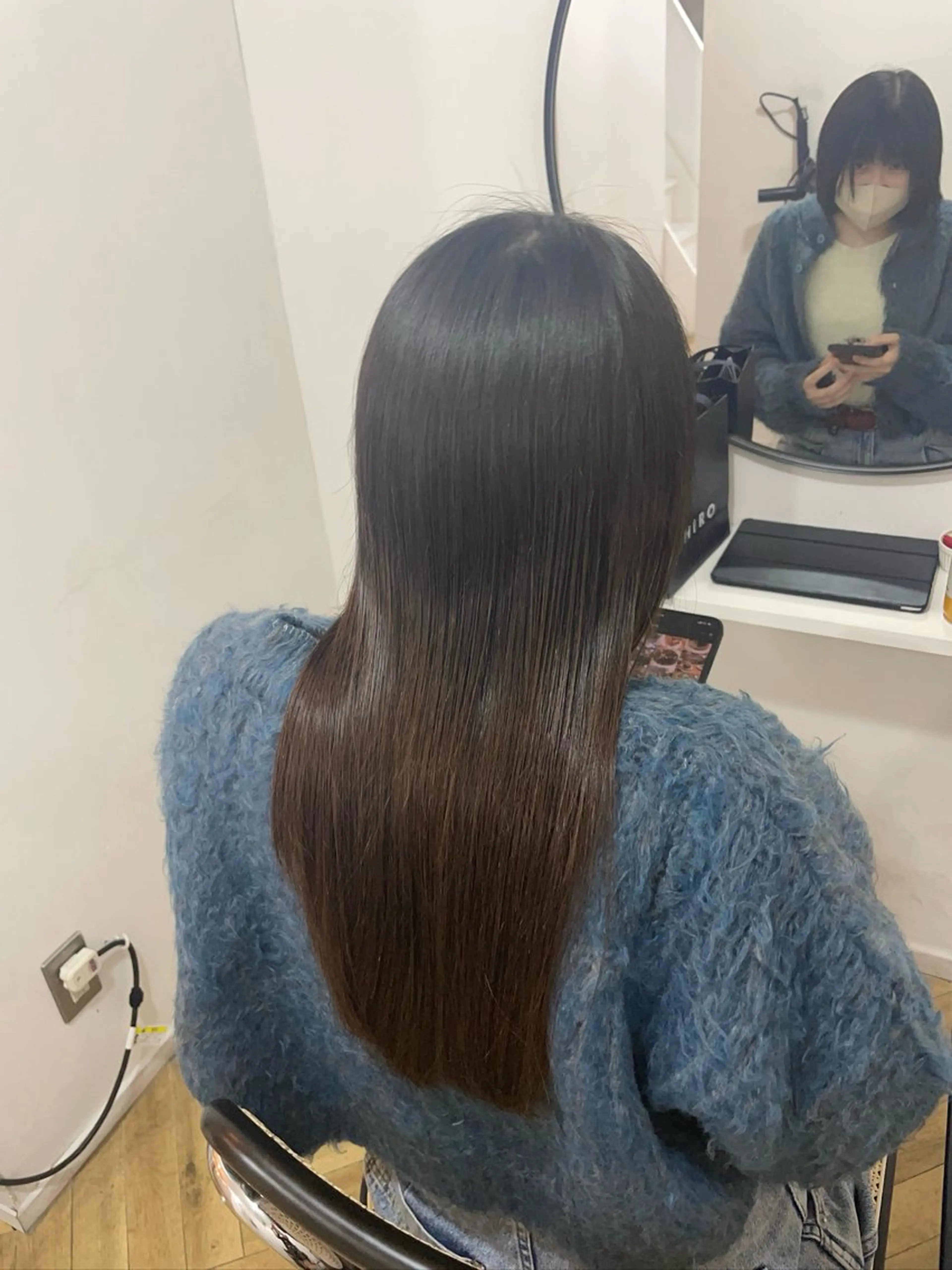 ロング ナギ『kii』 福岡美容室🇰🇷のヘアスタイル