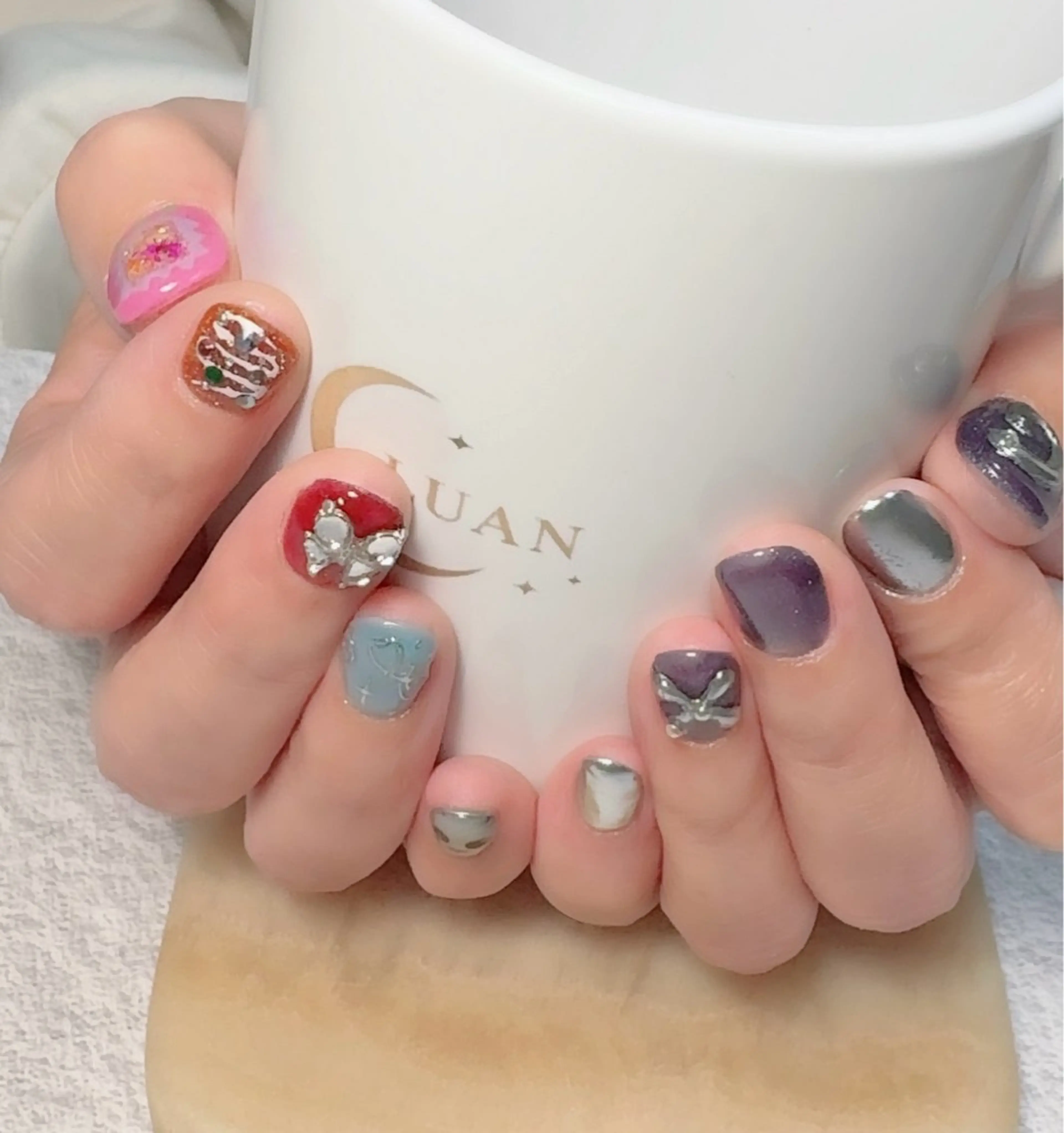 ネイル ハンドネイル LUAN yuumiのネイルデザイン