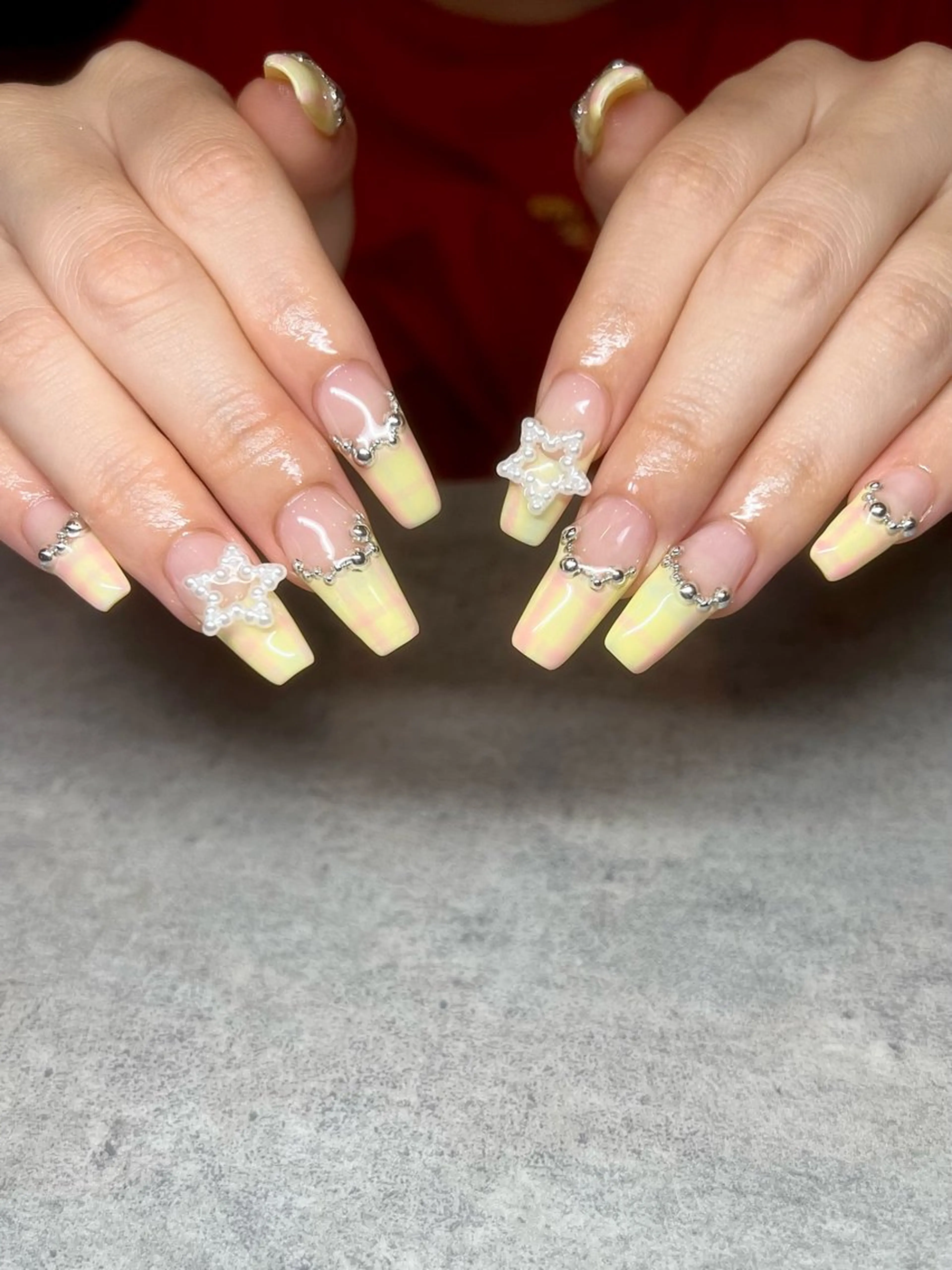 ネイル フレンチネイル ハンドネイル ハンドケア N dé chou chou所属・林 七海のその他イメージ