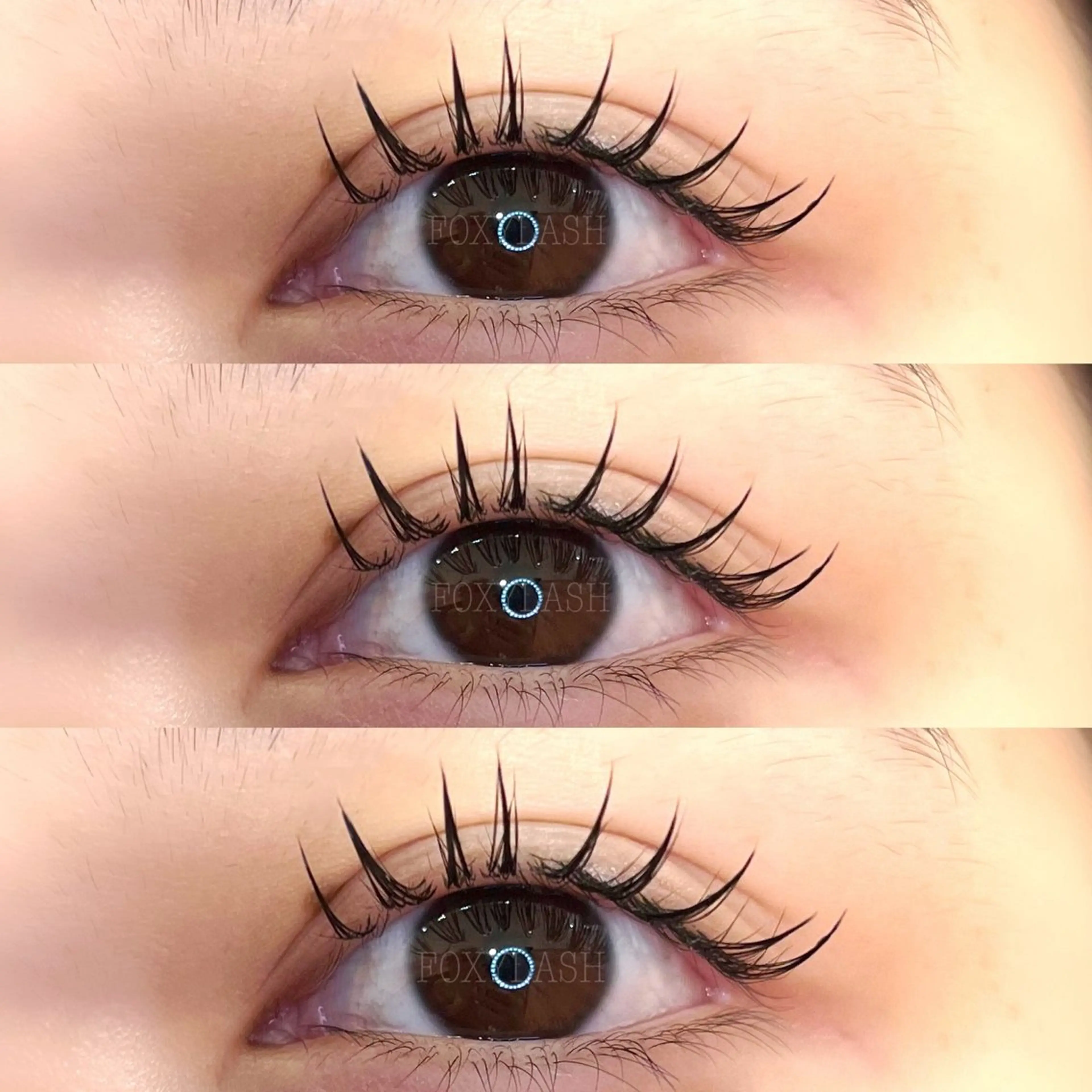 マツエク・マツパ 束感まつ毛 マツエク FOXYLASH難波 kitamuraのマツエク・マツパデザイン