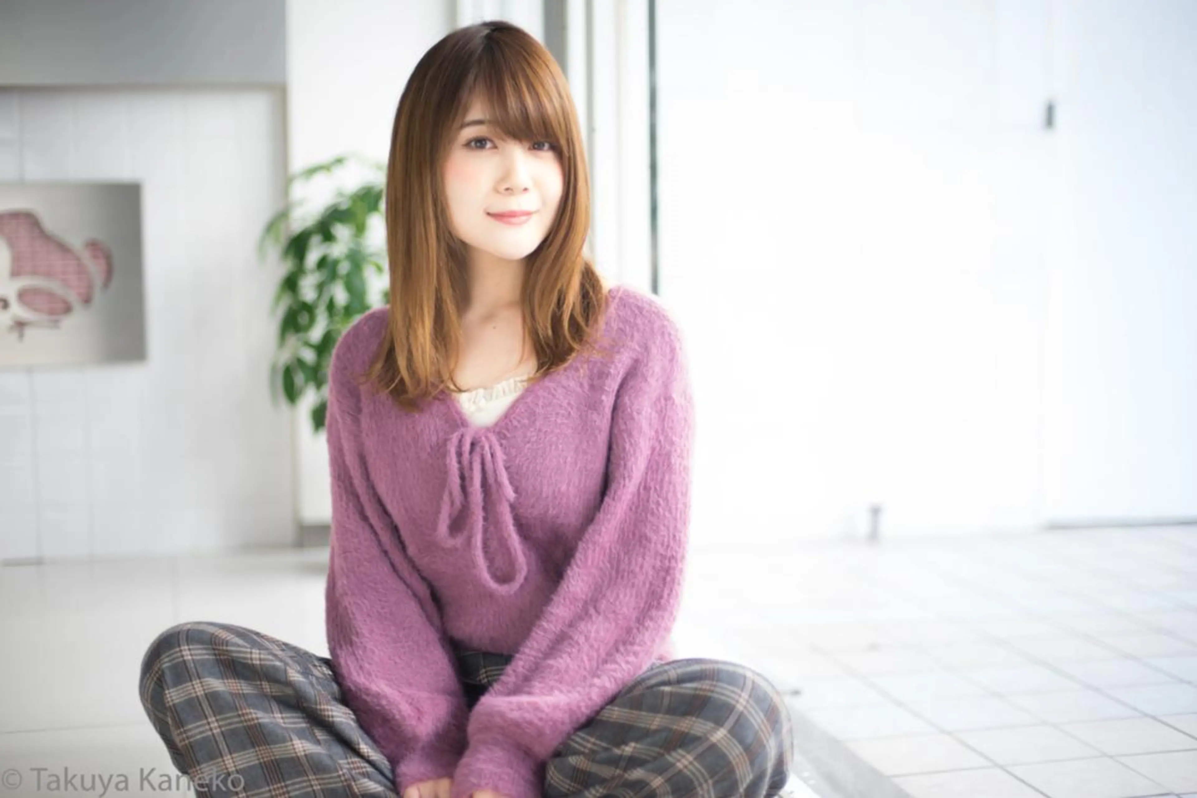 ミディアム カラー TAKU　小顔カット 大人女性💇専門のヘアスタイル