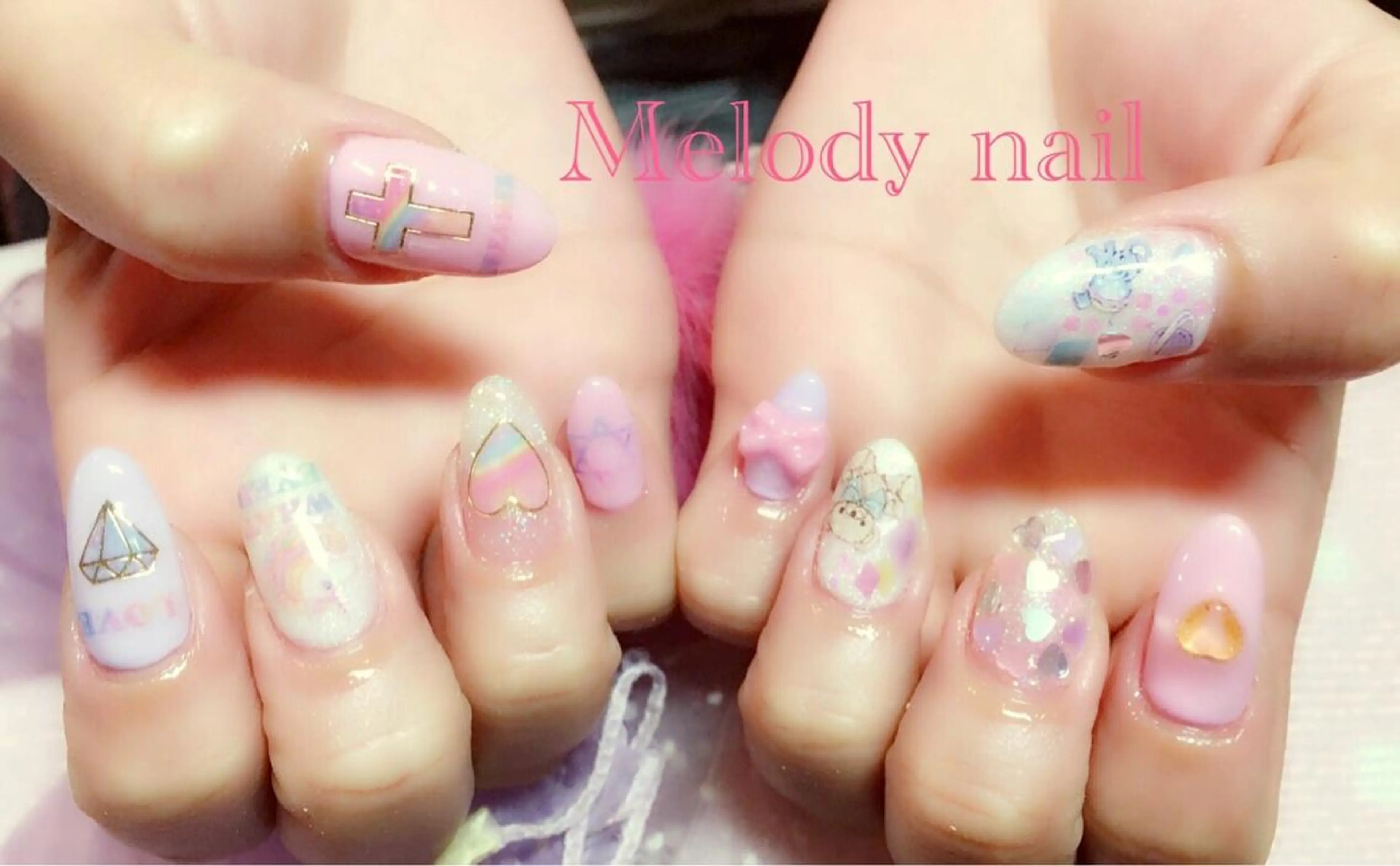 ネイル ジェルネイル Melodynail所属・Melody nailのネイルデザイン