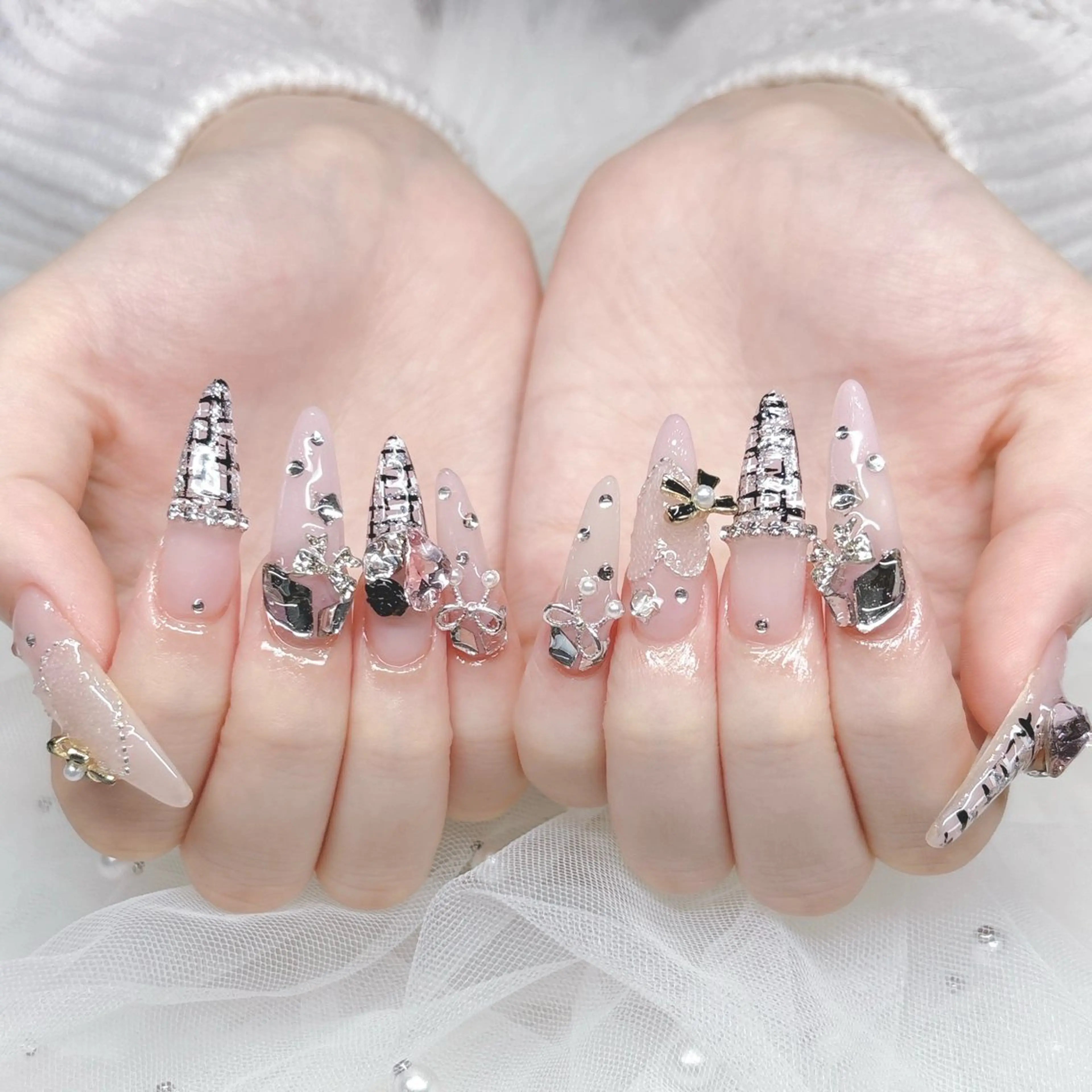 [120分]持ち込みボリュームデザイン贅沢コース♪　14980 →¥12980の写真