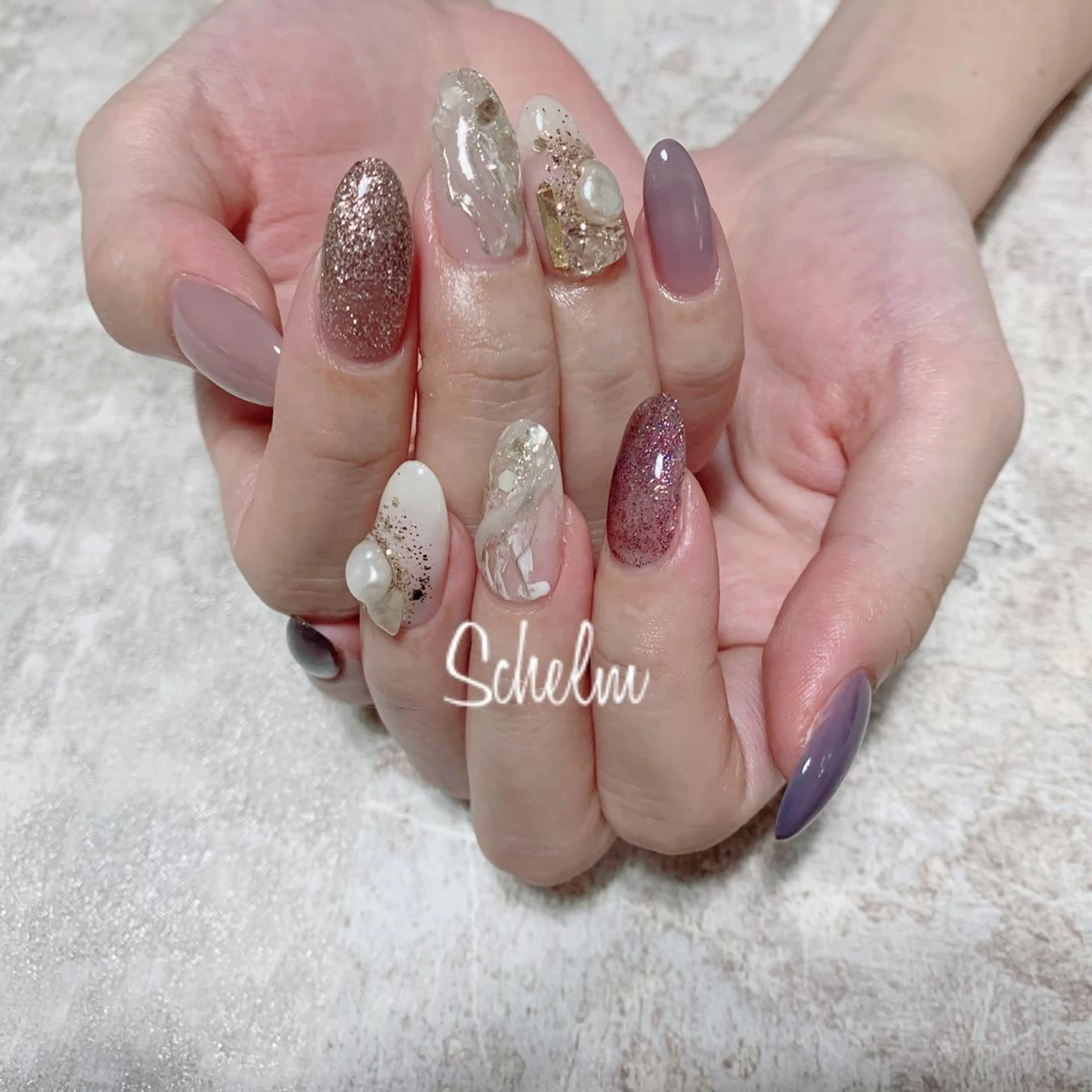 ネイル ハンドネイル nail room シュレムのネイルデザイン