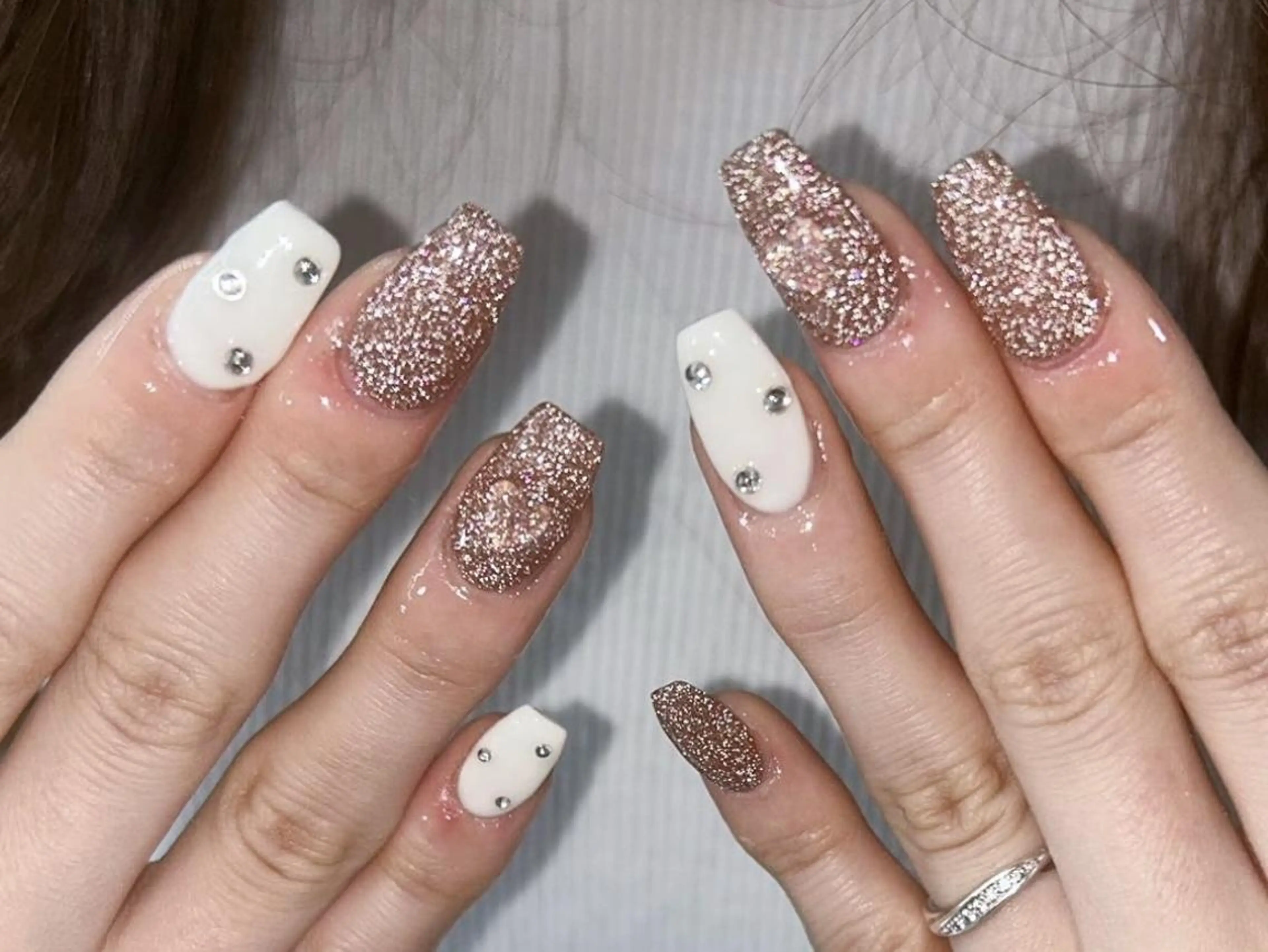 ネイル na🎀🎀na ちゅるちゅるのネイルデザイン