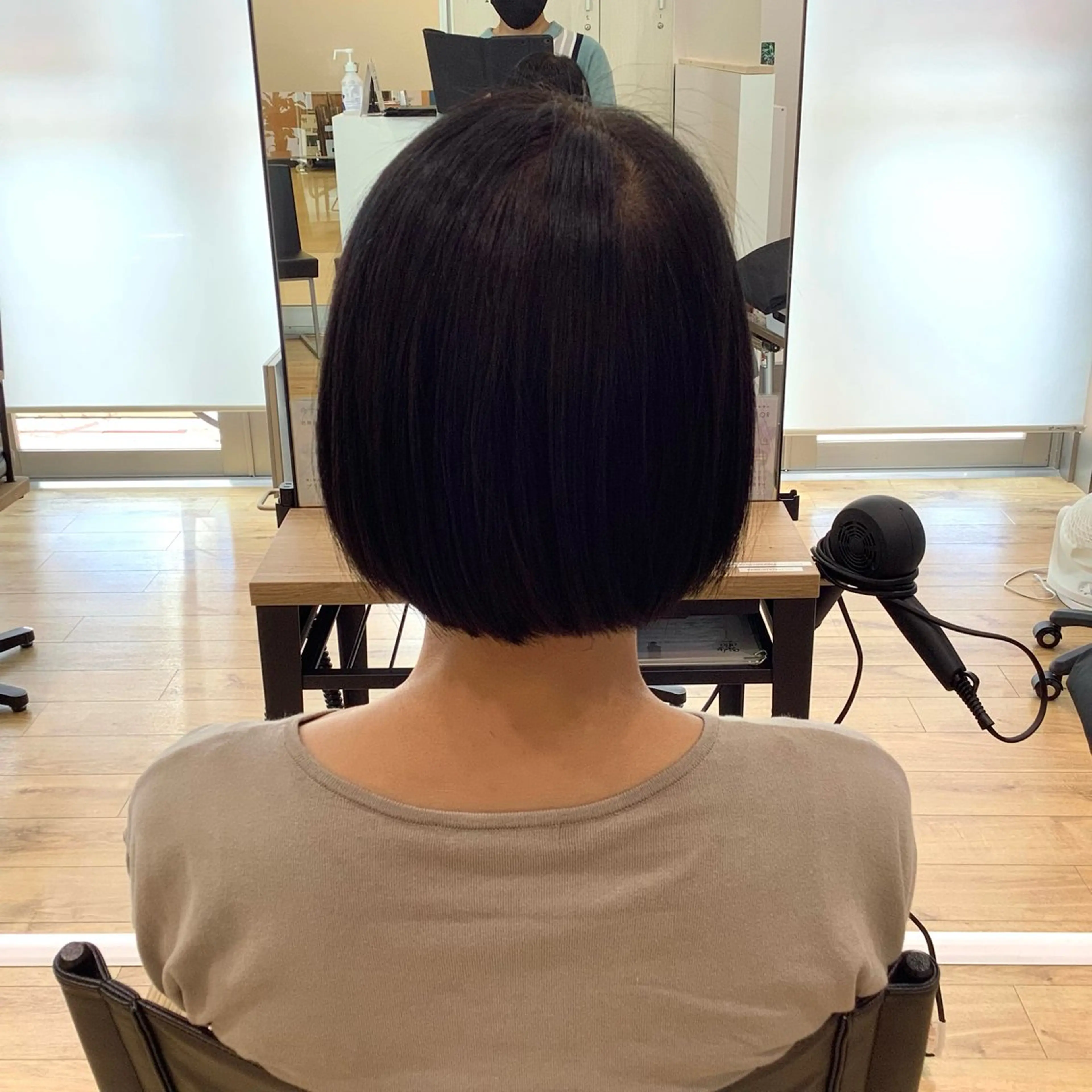 ミディアム カラー エイジングケア特化 美容師✂️山崎竜二のヘアスタイル