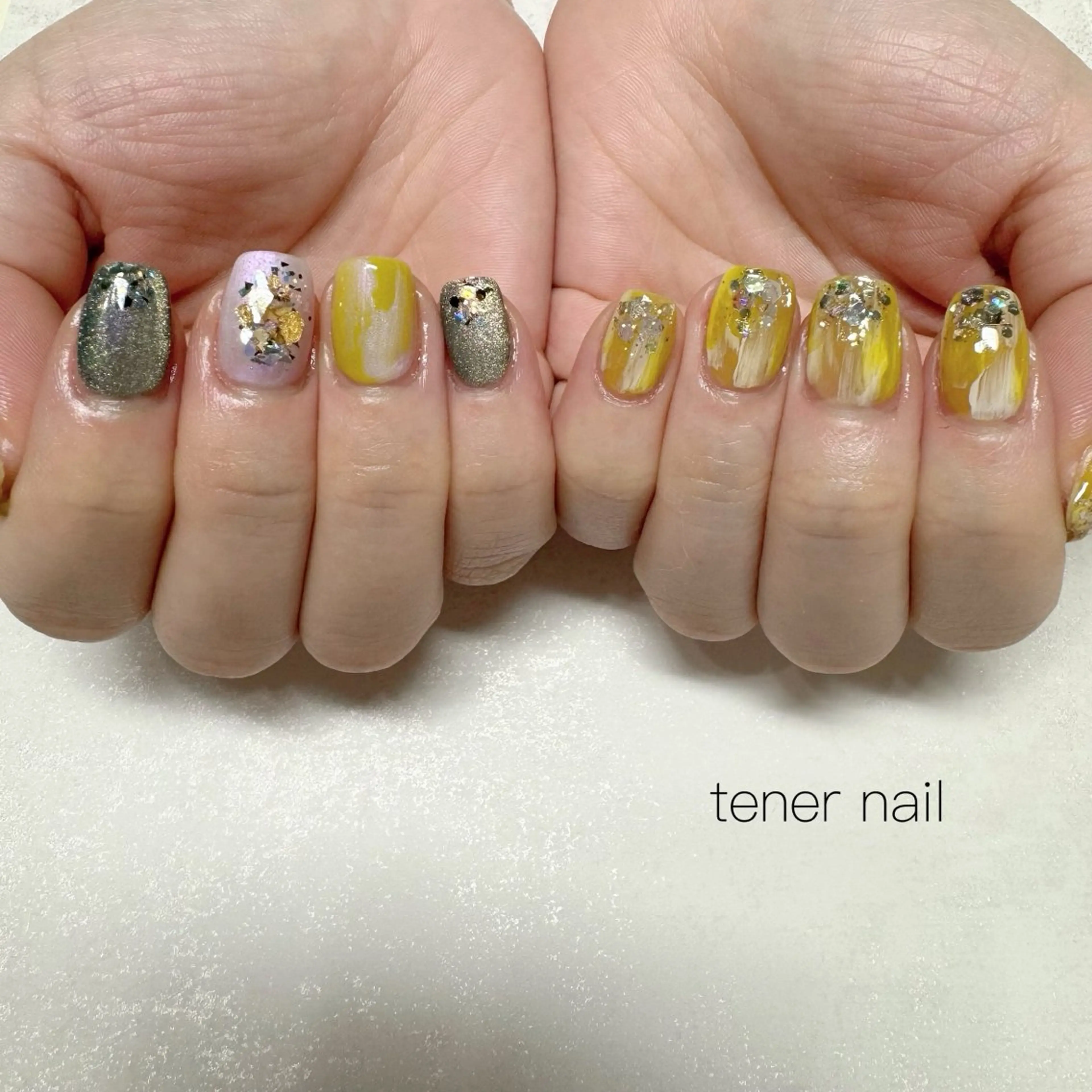 ネイル ニュアンスネイル ハンドネイル テネルネイル tener nailのネイルデザイン