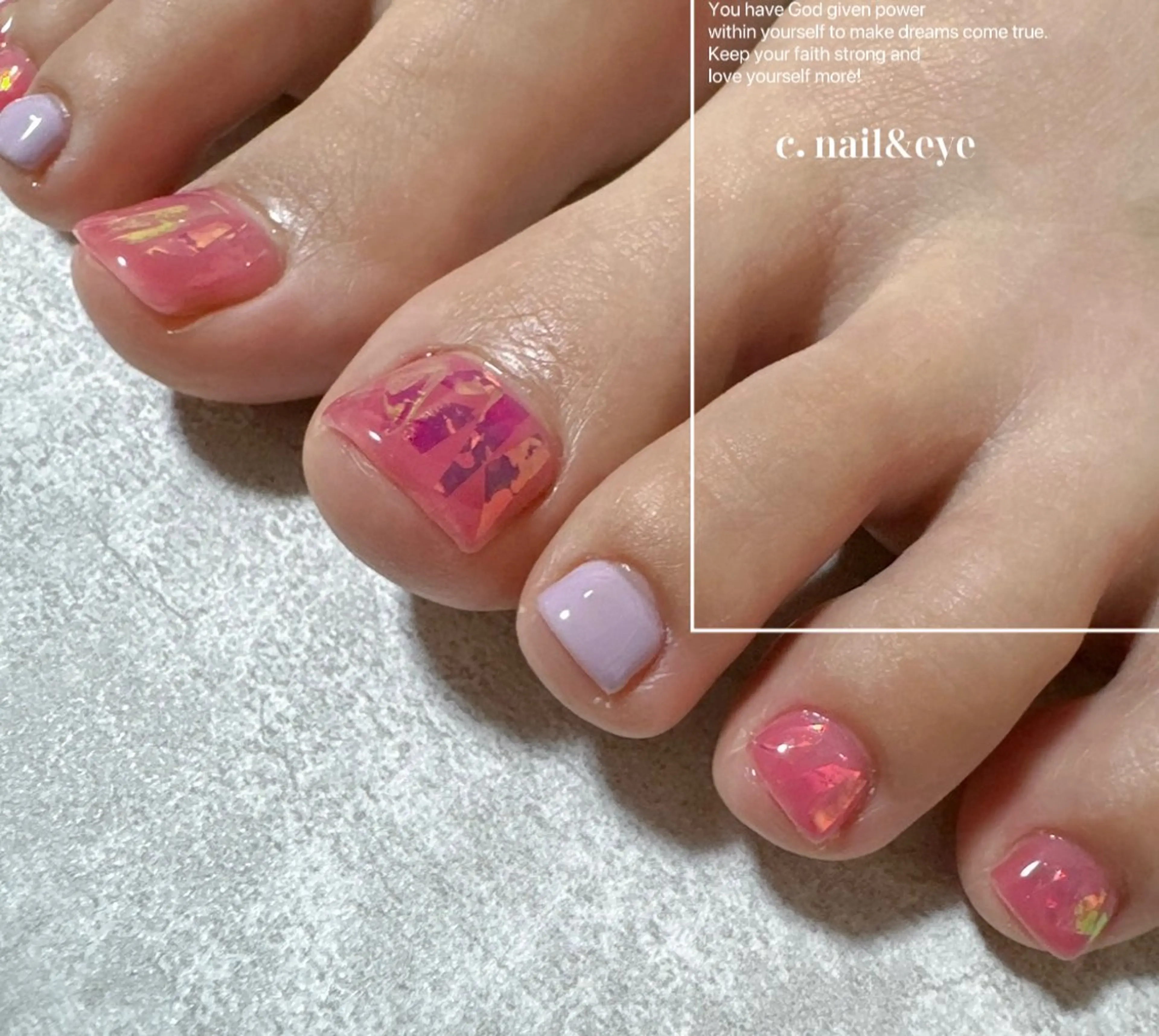 ネイル フットネイル C.Nail &Eye筑紫駅のネイルデザイン
