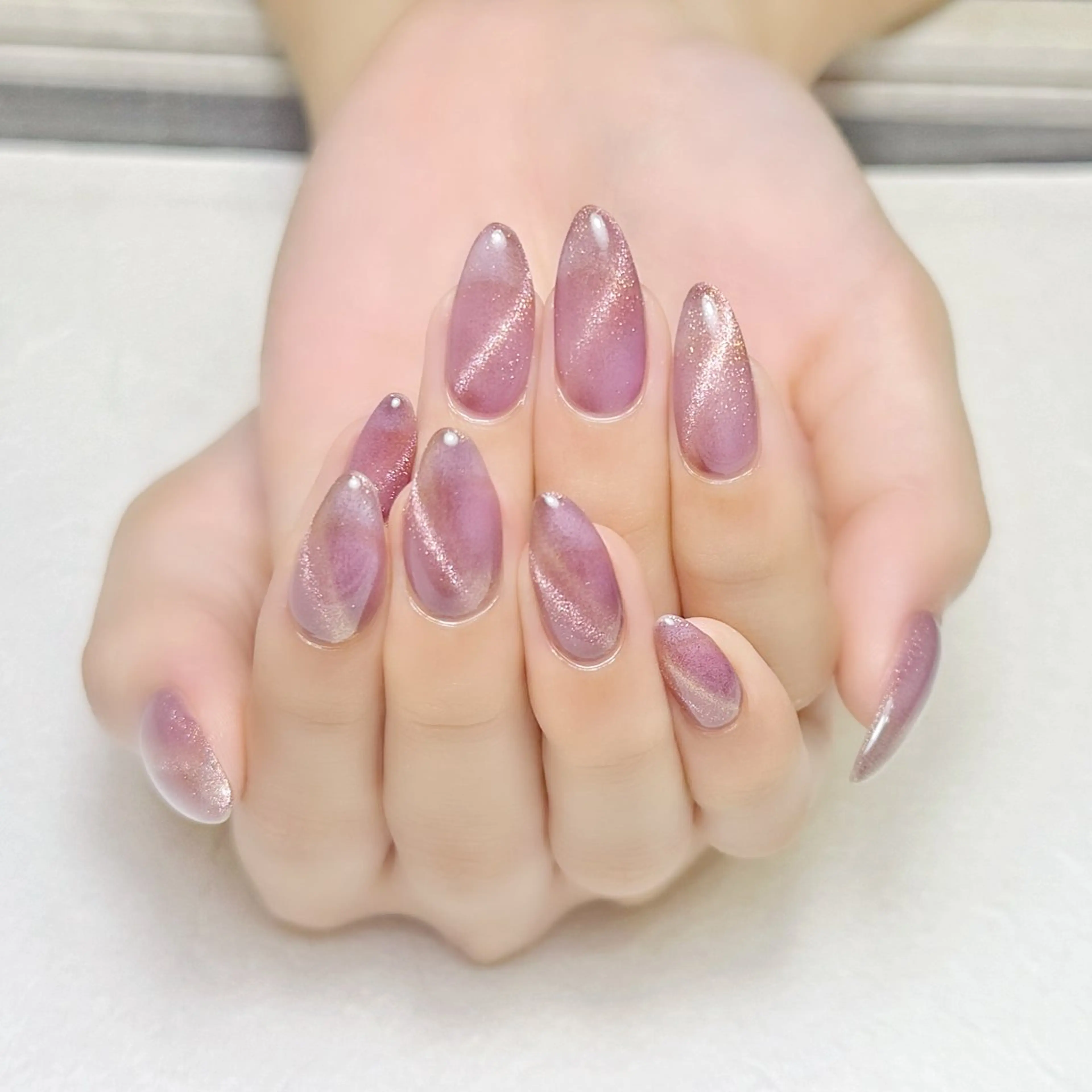 ネイル マグネットネイル オフィスネイル rouse nail RISATOのネイルデザイン
