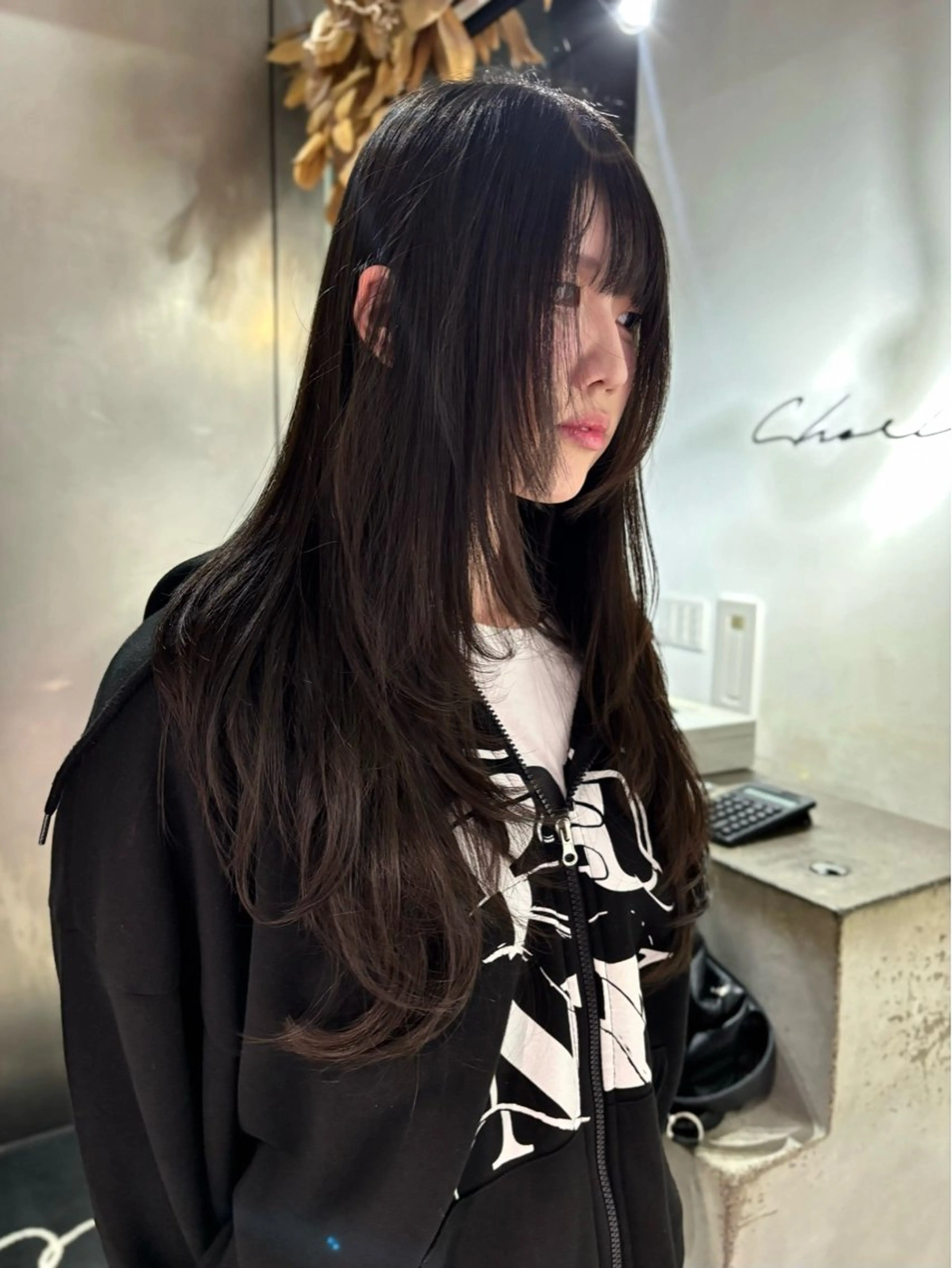 ロング レイヤーカット ayano/天神 ハイトーン/ブリーチのヘアスタイル