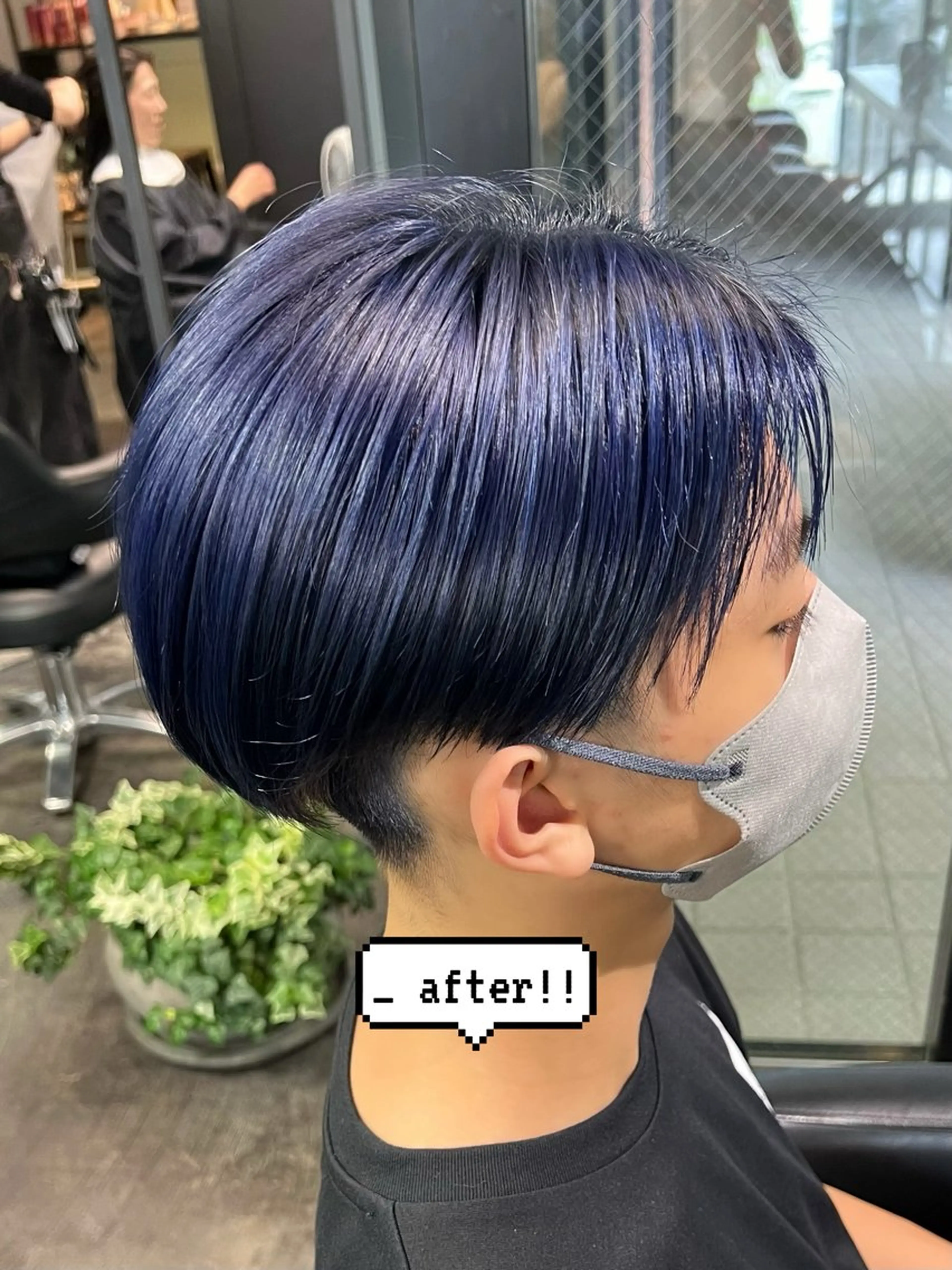 ショート メンズ 💘札幌クロスパーマ 髪質改善💘rinaのヘアスタイル