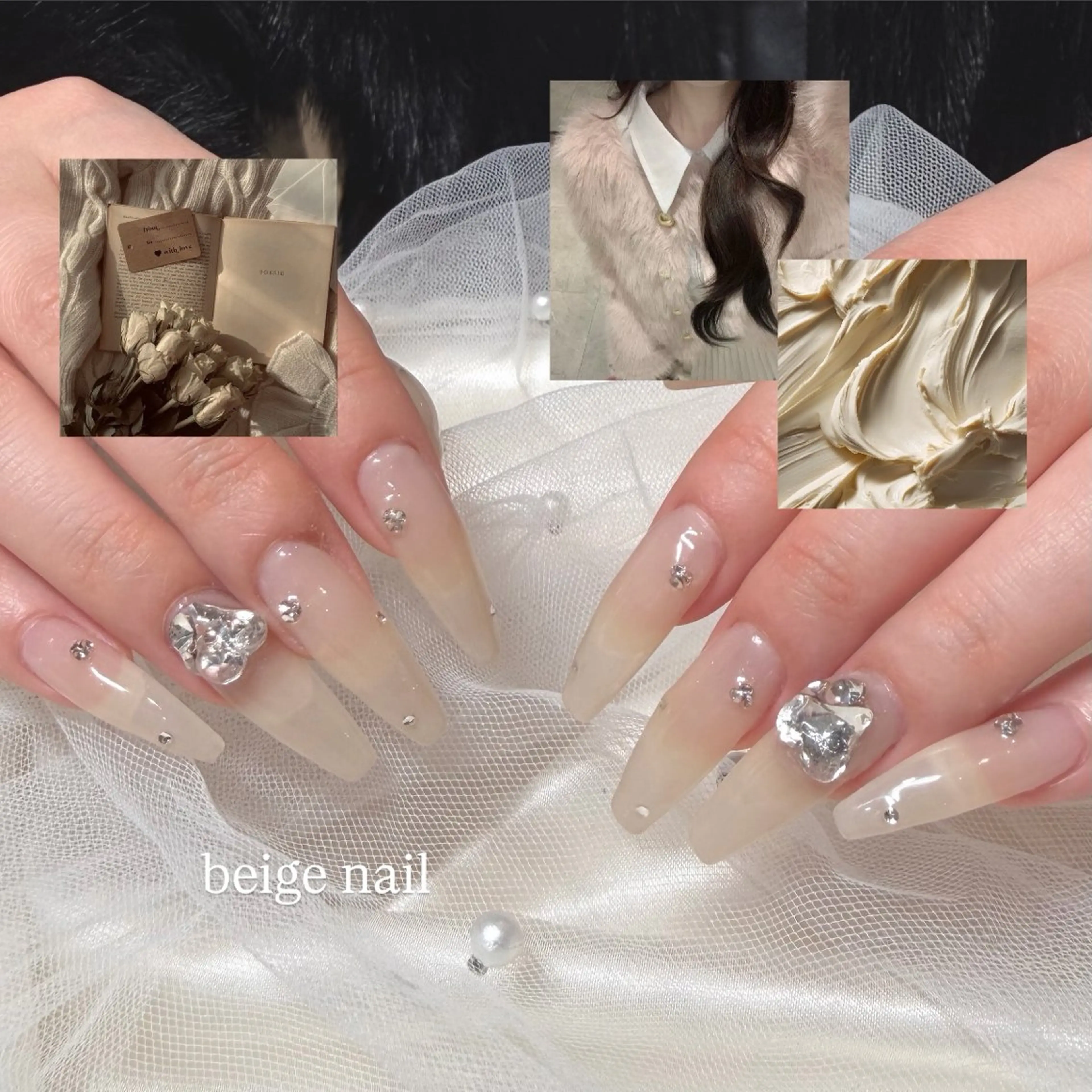 ネイル 長瀬 瑠霞のネイルデザイン