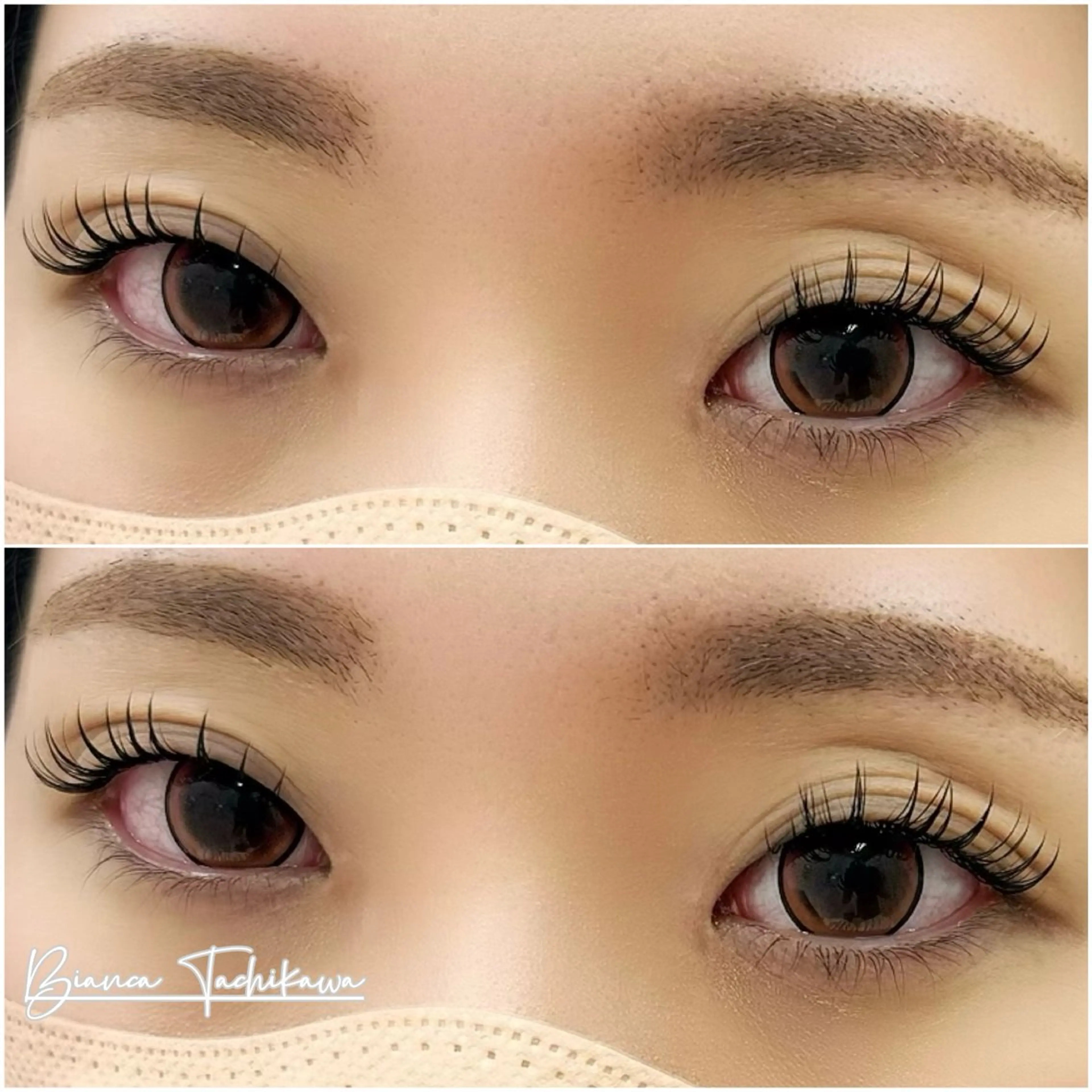 マツエク・マツパ フラットラッシュ マツエク Bianca立川店 川村のマツエク・マツパデザイン