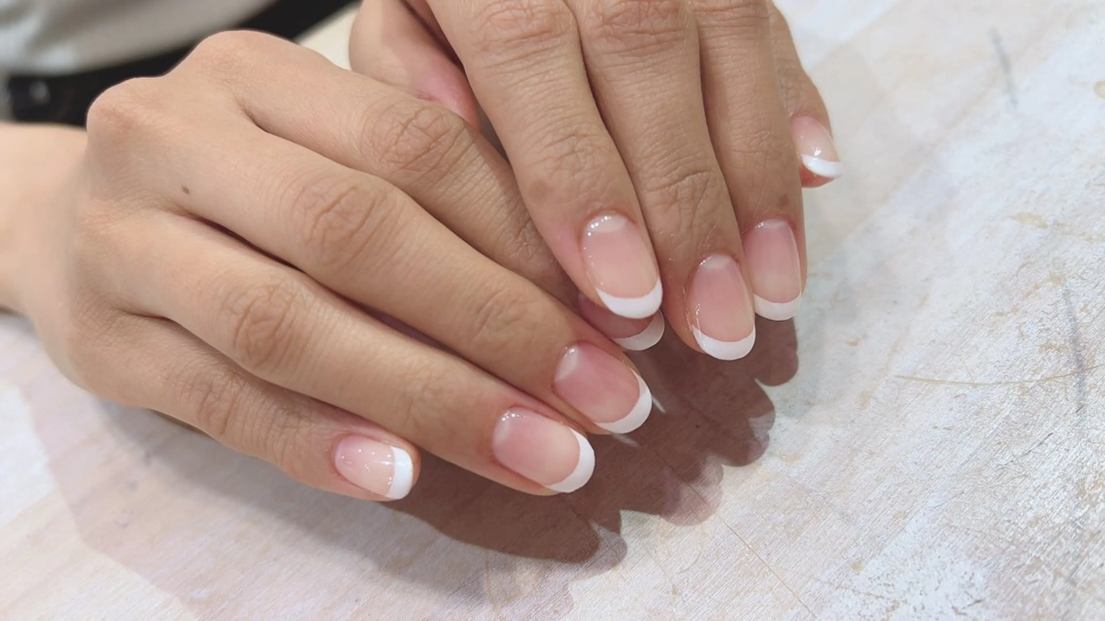 ネイル クリアネイル フレンチネイル hamasaki sakiのネイルデザイン