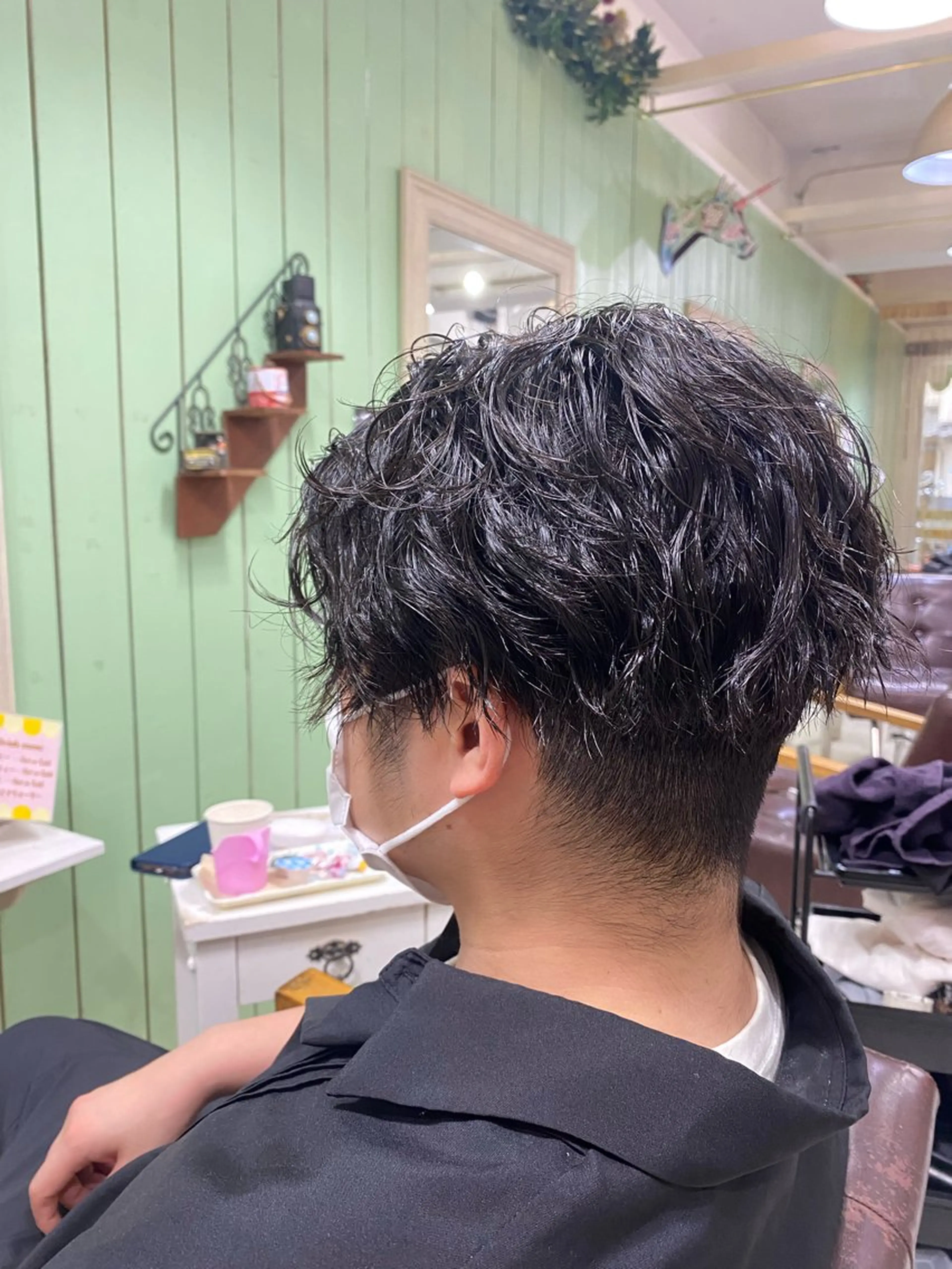 メンズ 🩶西 雪乃/透明感 くすみカラー🫧のヘアスタイル