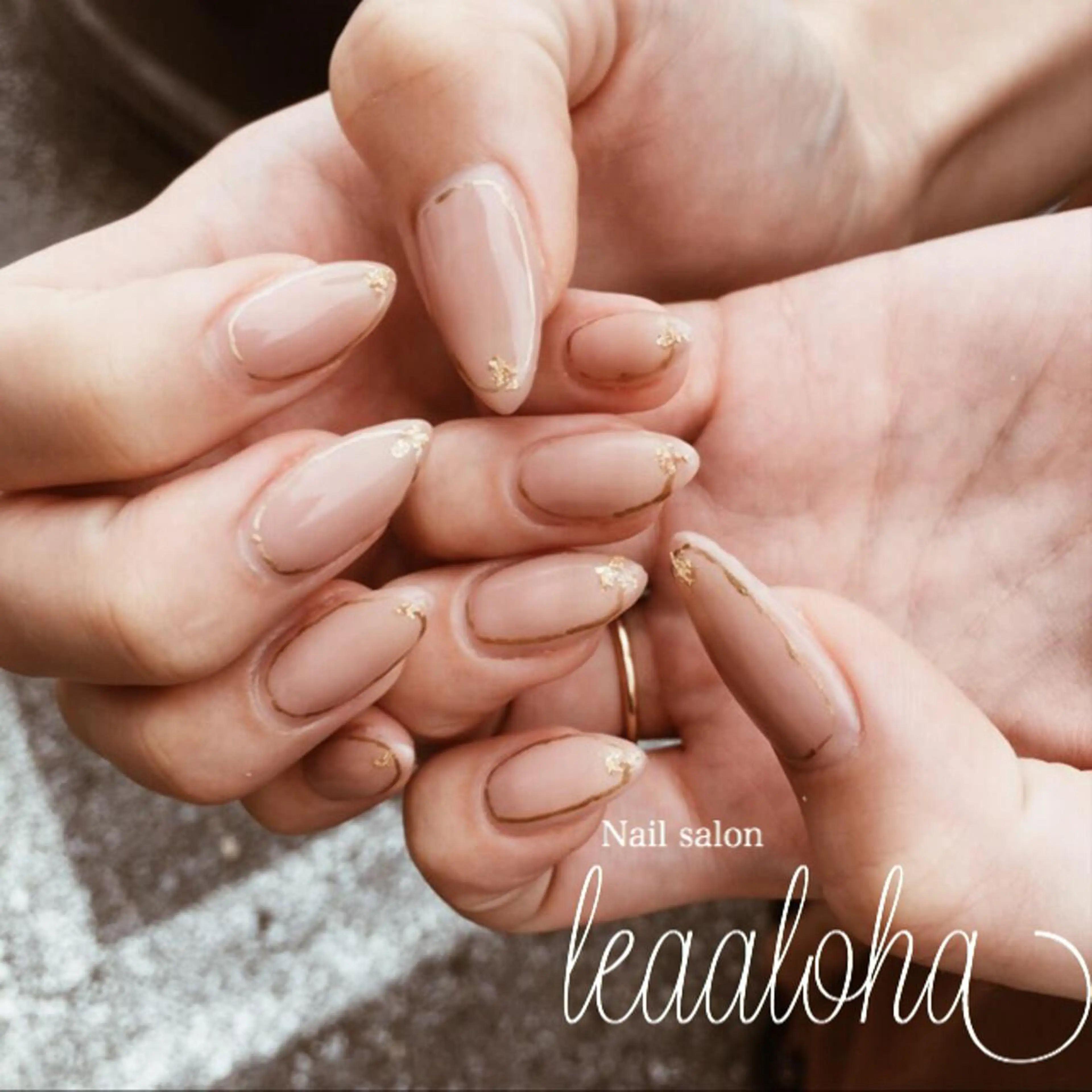 ネイル アートネイル ブラウン クリアネイル フットネイル ジェルネイル ハンドケア レアアロハ宇都宮 /ネイル.スクールのネイルデザイン