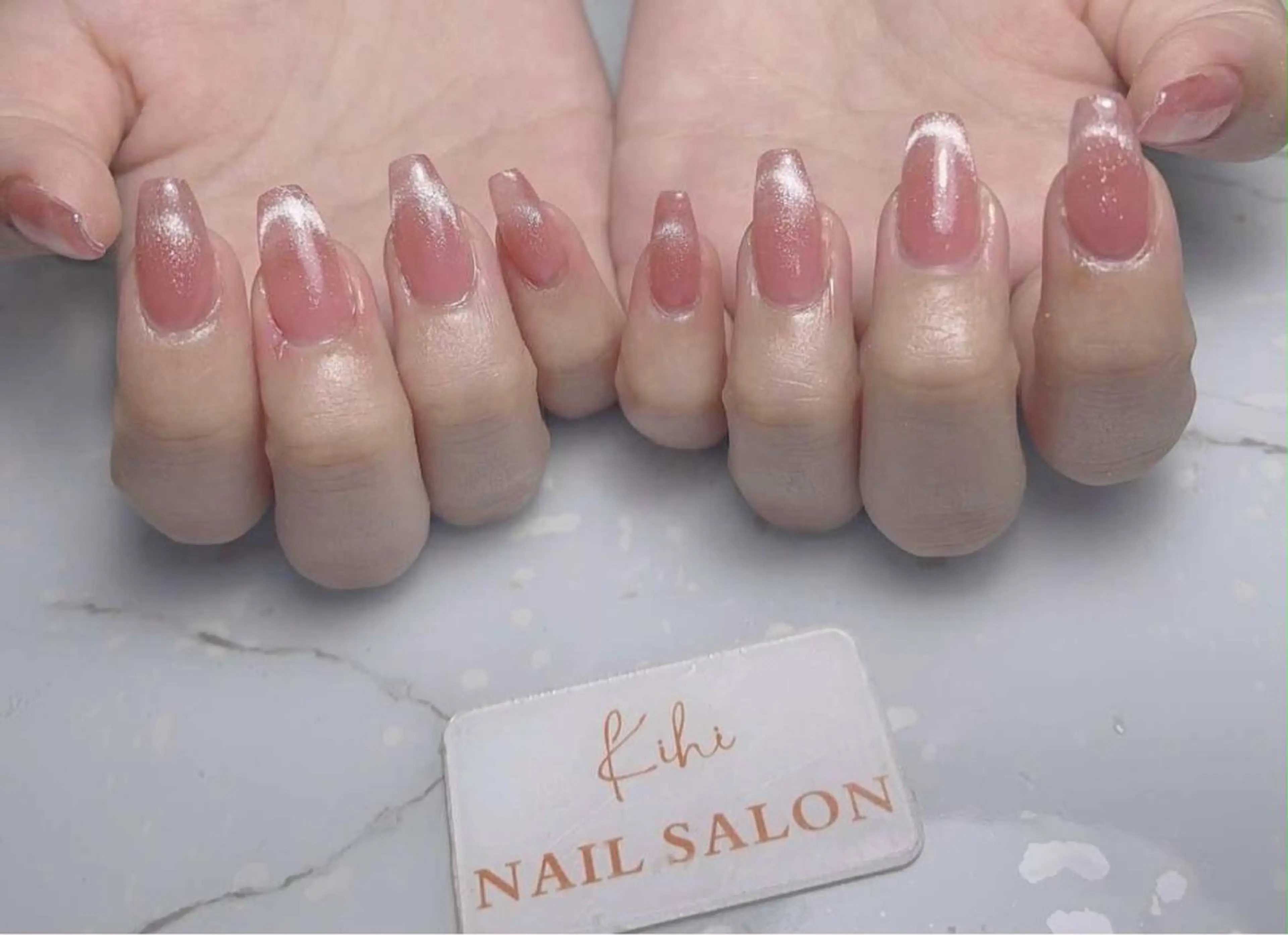 ネイル アートネイル フレンチネイル ジェルネイル グラデーション 韓国ネイル Nail Salon kihi大塚店のネイルデザイン