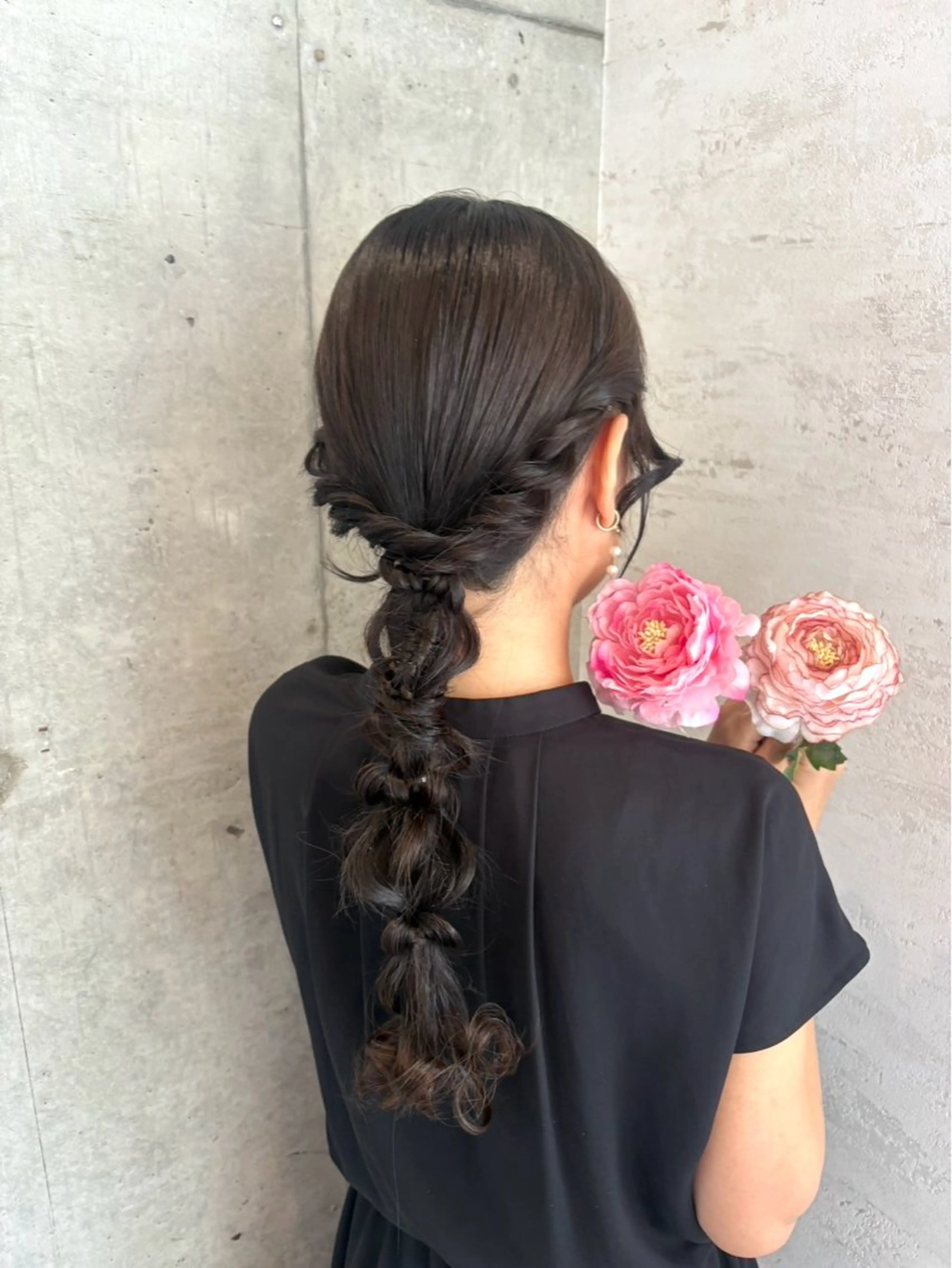 ロング ヘアアレンジ ヘアセット 美髪× ヘアセット✨Araiのヘアスタイル