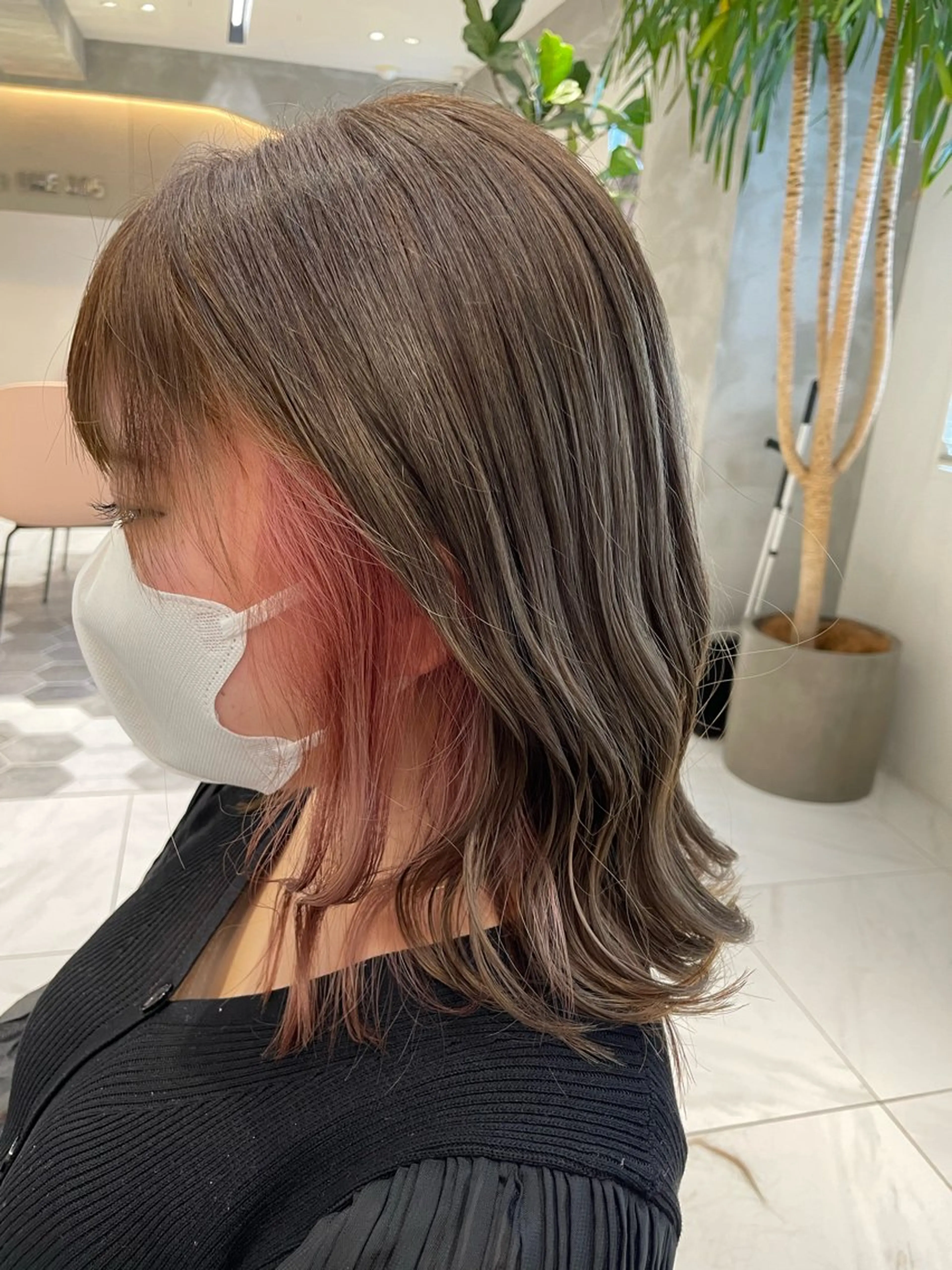 ミディアム カラー カット ヘアカラー トリートメント 🦕小林 大地🦕のヘアスタイル