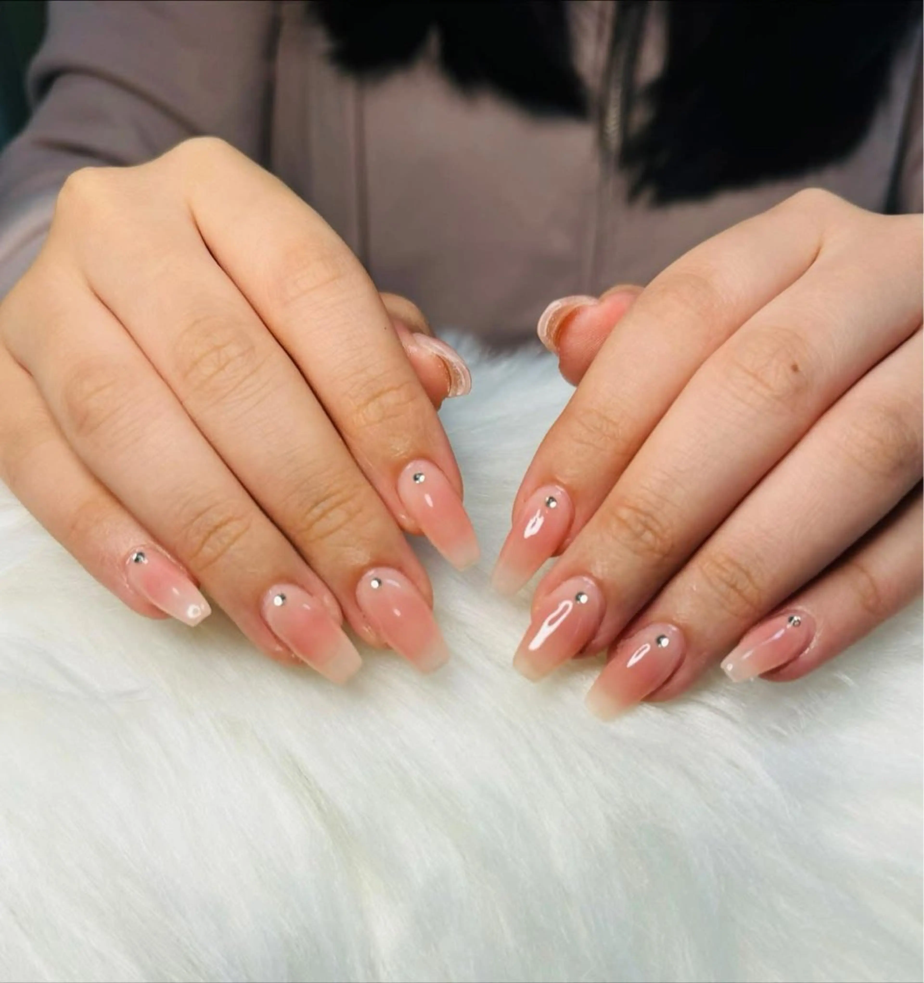 ネイル フットネイル フレンチネイル 韓国ネイル ロングネイル マグネットネイル Lee _nailのネイルデザイン
