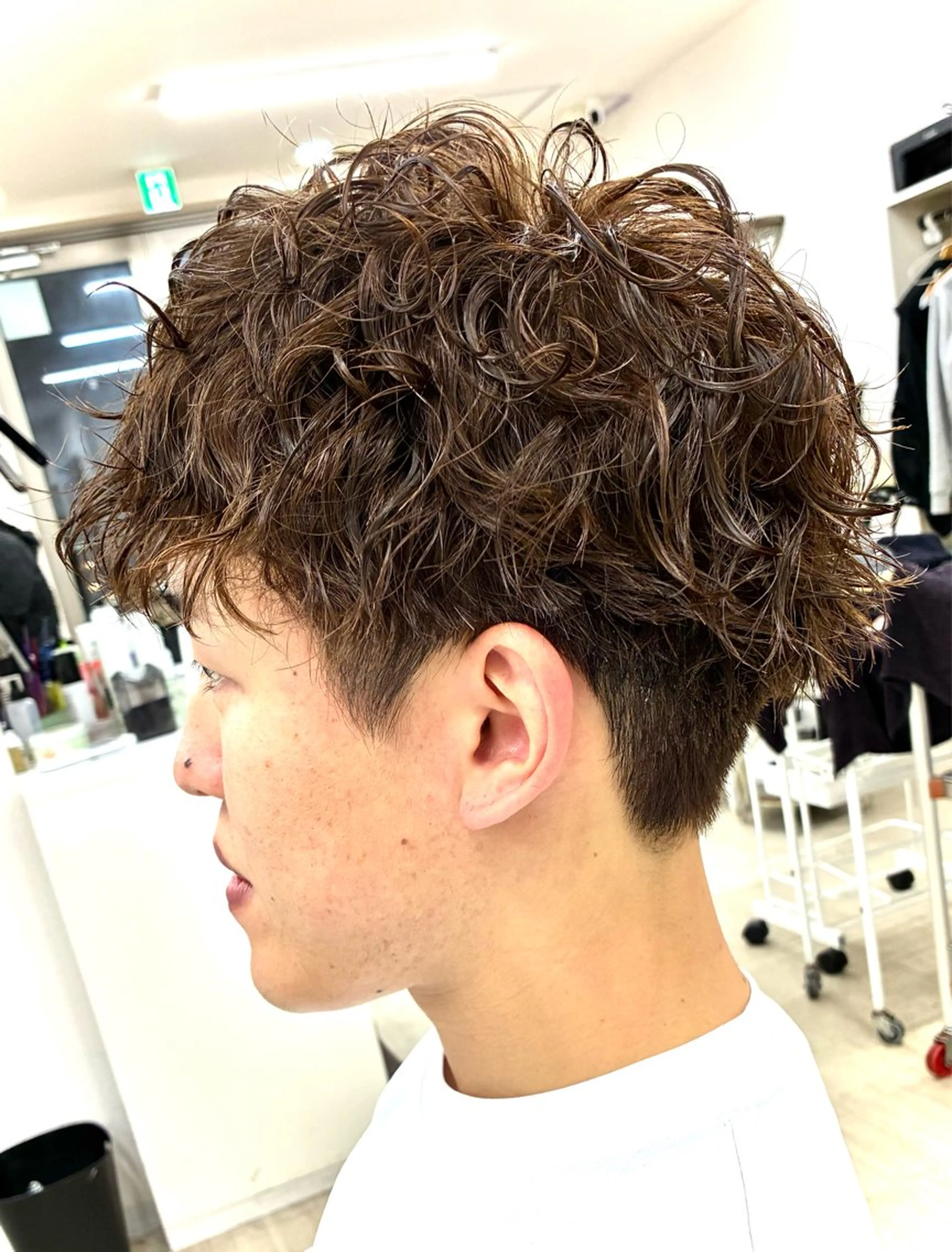 minimo限定🖤メンズカット＋ツイストスパイラルパーマ🌀の写真