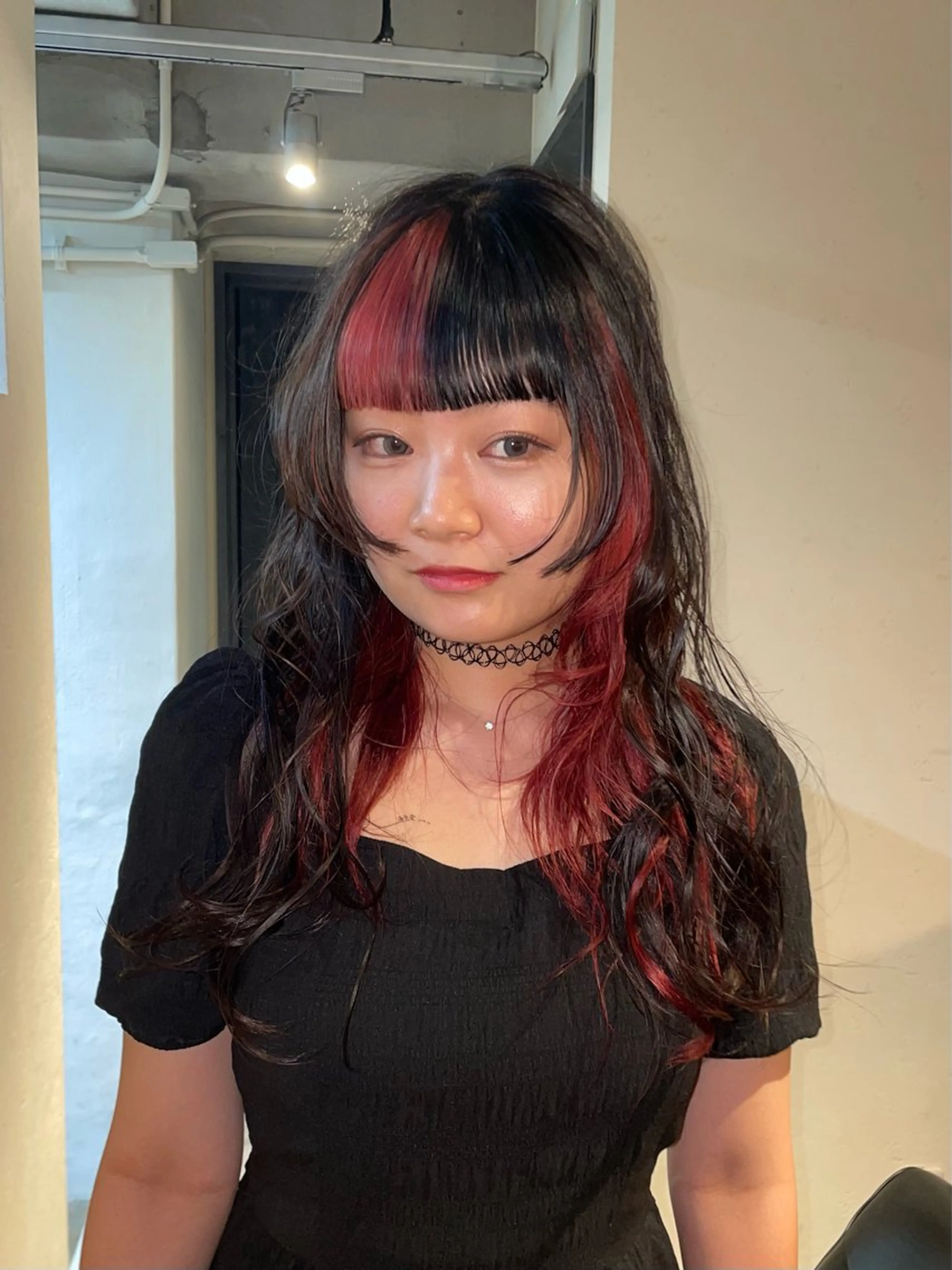 インナーブリーチ＋全体カラー+trの写真